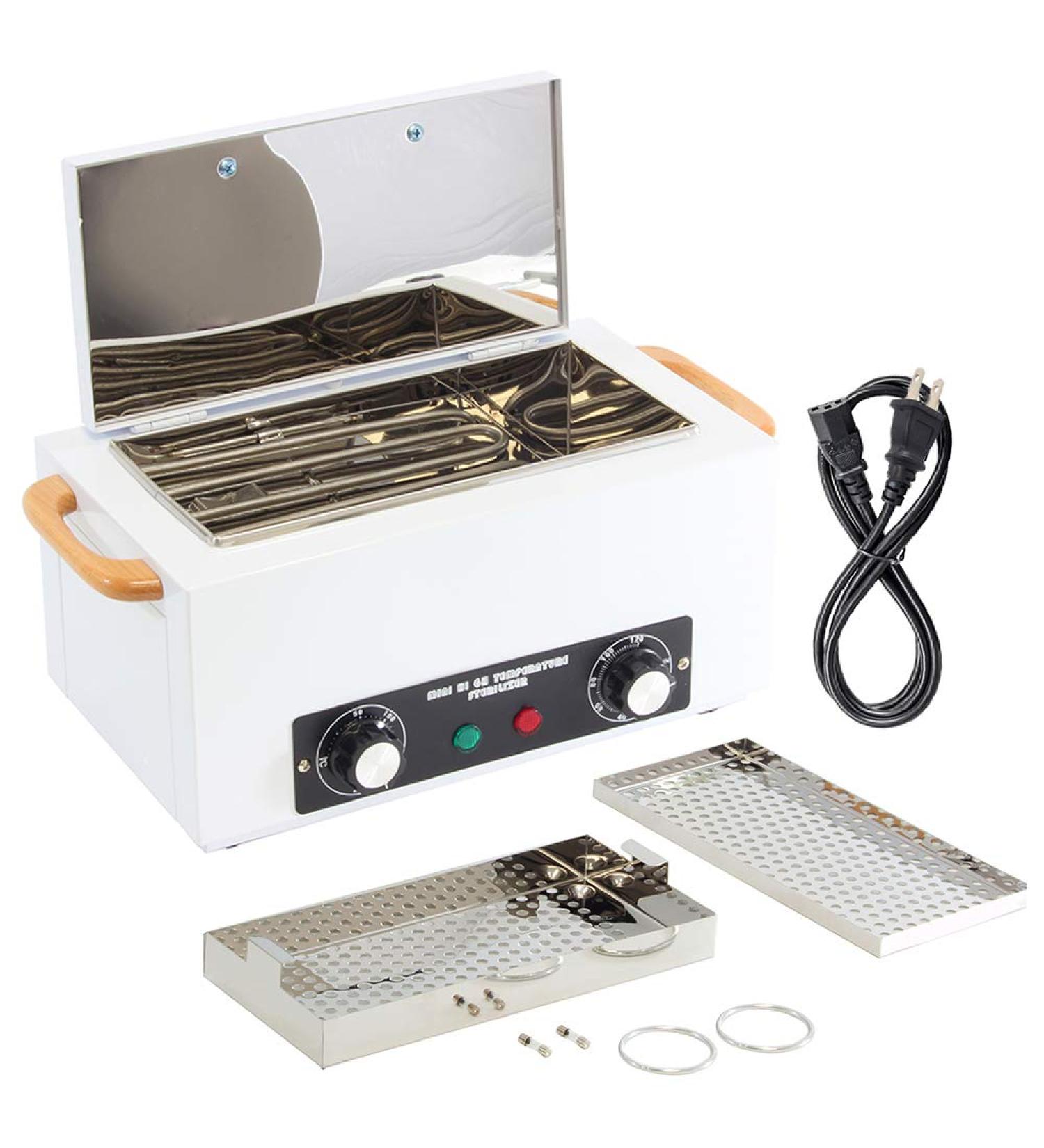 Dry Heat Sterilizer Cabinet 2L with Timer for Manicure Nail Tools, Tattoo & Beauty Spa - Easy to Use - Buy Online on GoSupps.com