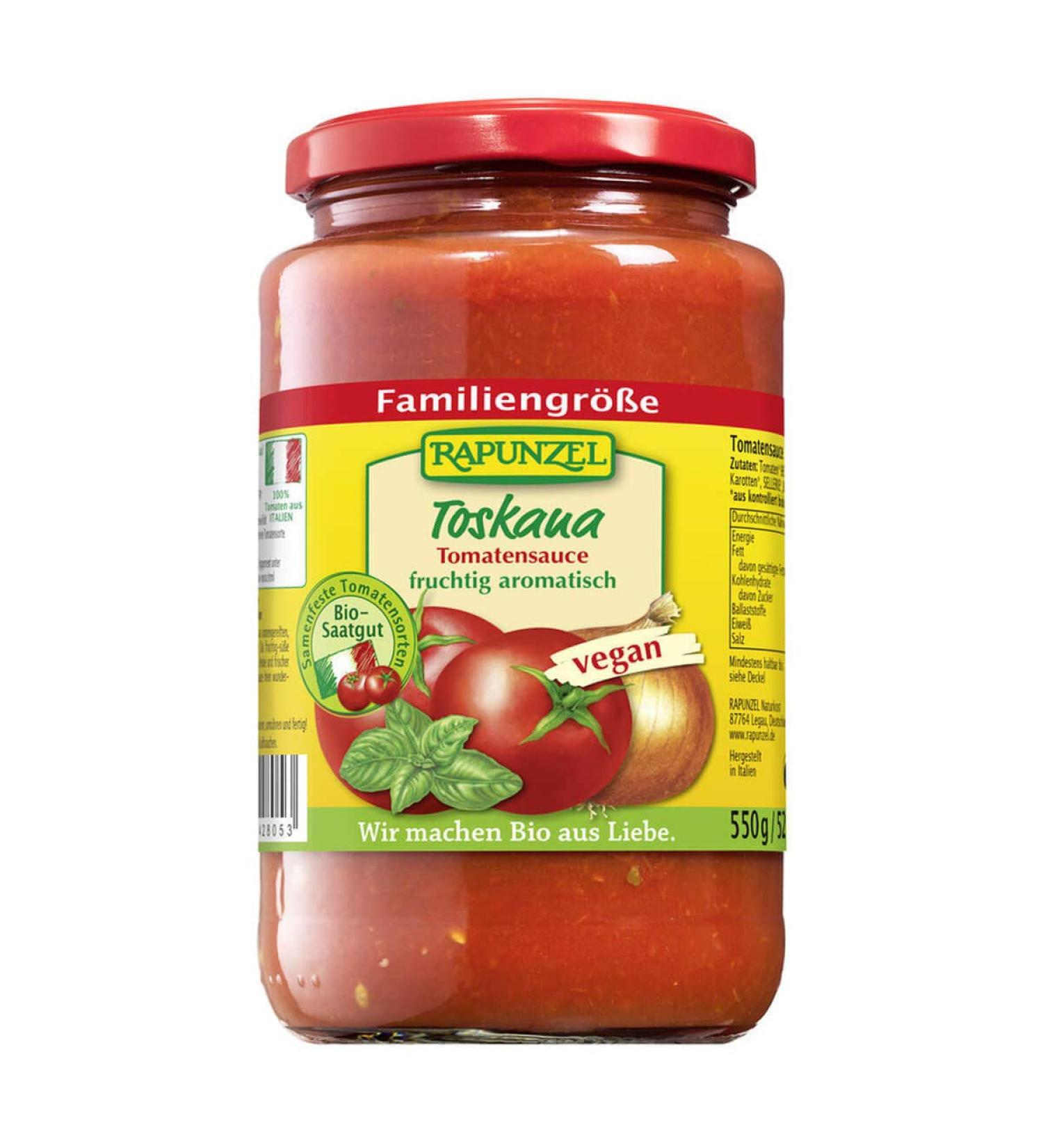 Rapunzel Naturkost Tuscan Rapunzel Tomato Sauce 0.525 l
