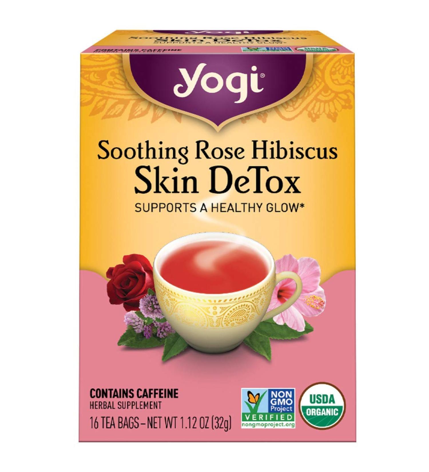 Yogi Herbal Tea Skin Detox 16 ea - Buy Online on GoSupps.com
