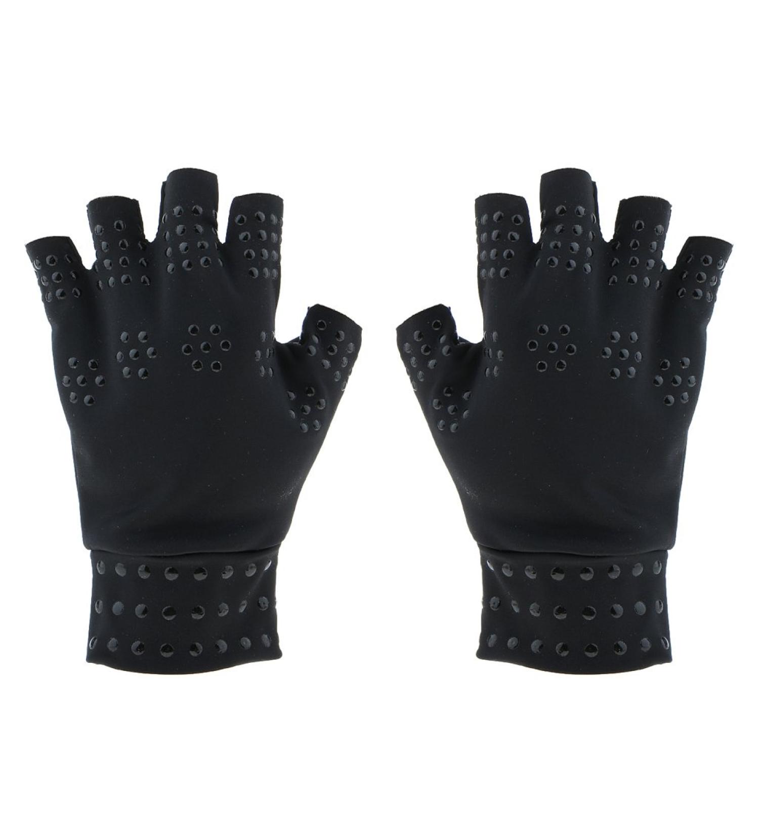 Arthritis Compression Gloves for Women and Men Copper Infused Gloves for Ease Muscle Tension Computer Typing Carpal Tunnel Black - Buy Online on GoSupps.com