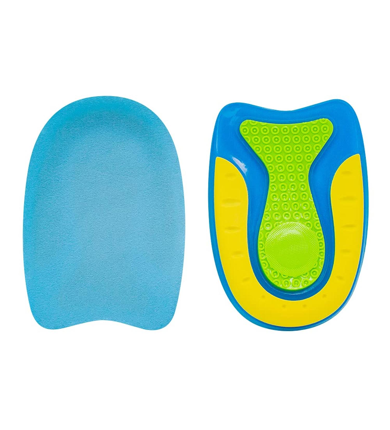 JoyRay Gel Heel Cups - Shock Absorbing Inserts for Heel Spurs, Plantar Fasciitis, and Ankle Pain - Non-Slip Lightweight Cushions for Sensitive Heels (1 Pair) - Buy Online on GoSupps.com