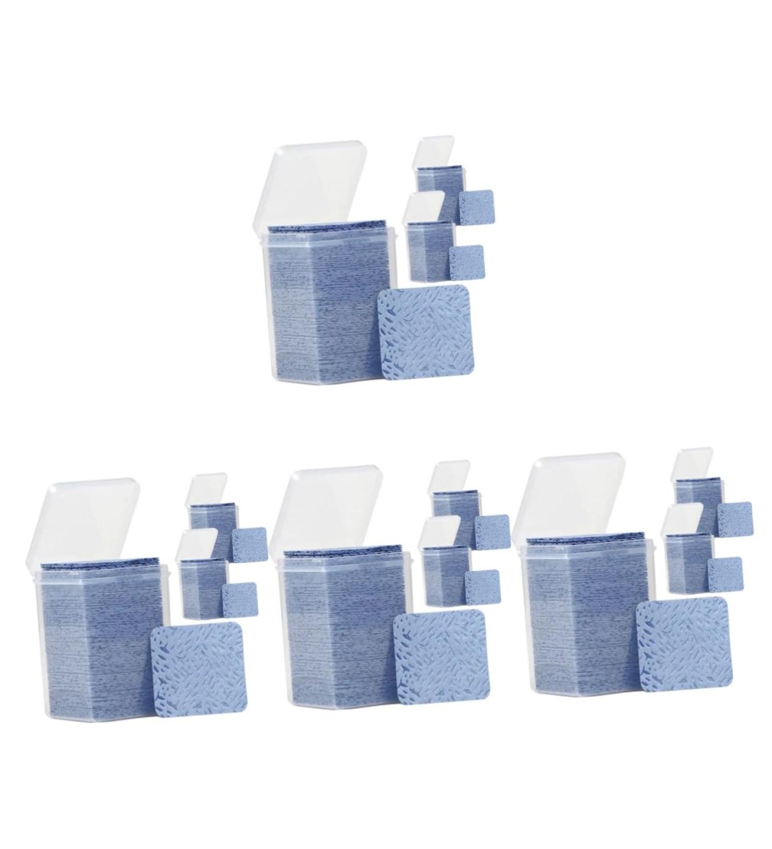Housoutil 12 Boxes Glue Cleaning Wipes - Makeup Remover Pads Lash Glue Residue Remover & Cotton Pads for Nails - Pink Gel & White Gel Solutions - Buy Online on GoSupps.com