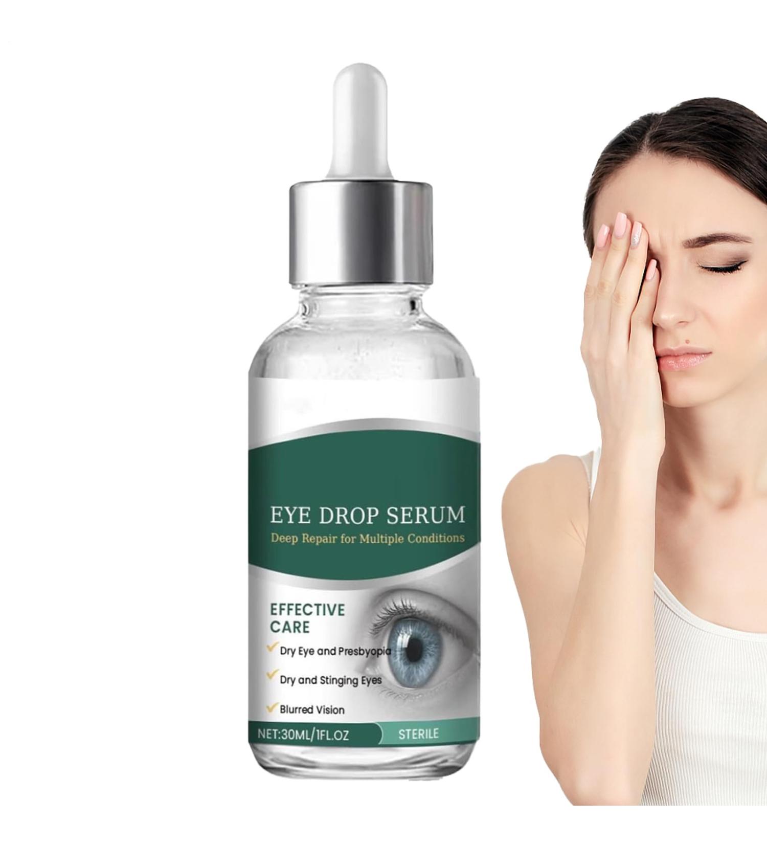 Eye Drops - Eye Repairing Presbyopia Drop | Refreshing Eyies Fatigue Relief | Nano Eyie Droips Suitable For Vision Support Dryness Reilief & Daily Eiyes - Buy Online on GoSupps.com