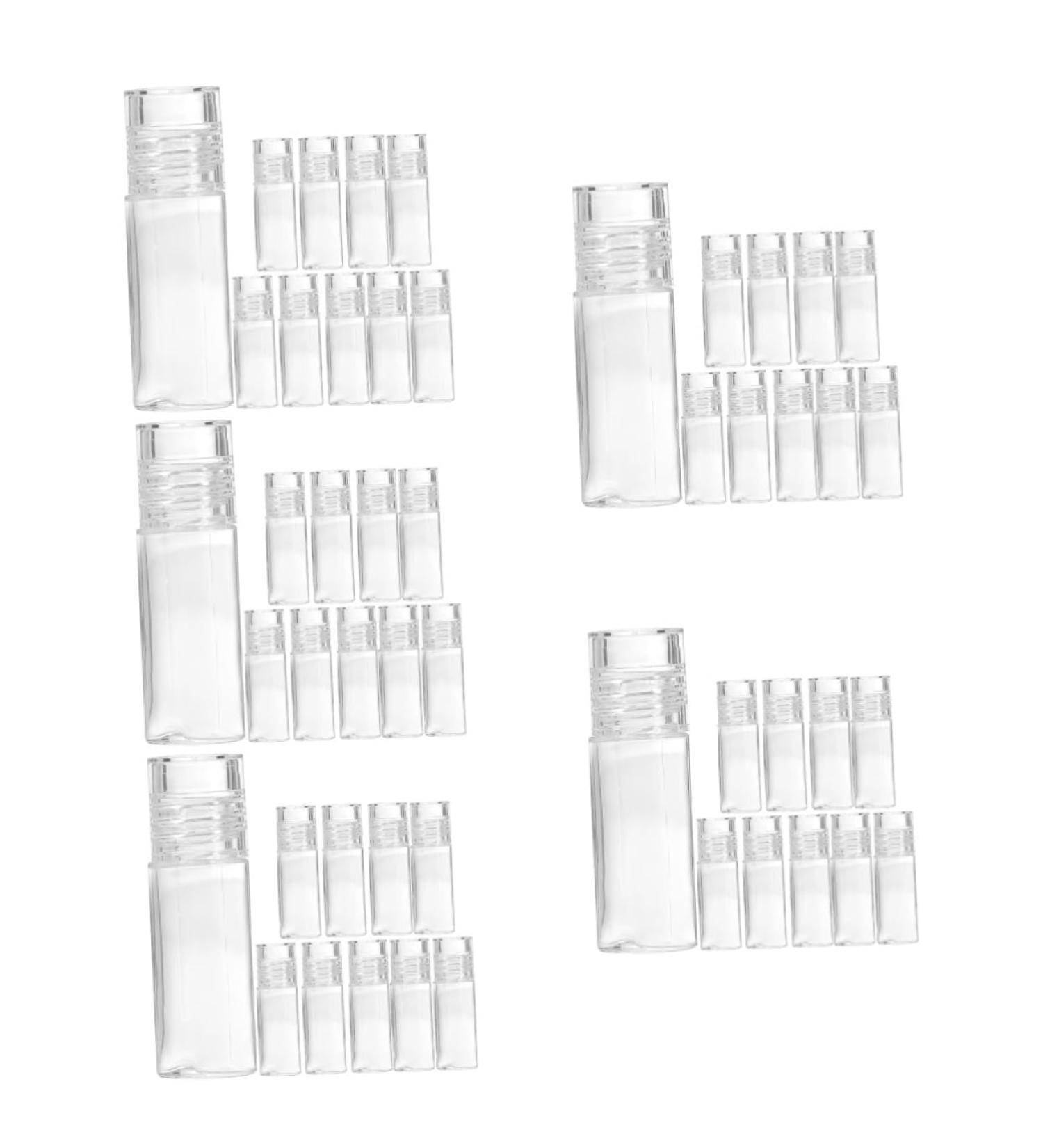 ifundom 50 Pcs Smell Bottle Makeup Powder Bottle Travel Loose Powder Bottle Empty Bottle Cute Plastic - Buy Online on GoSupps.com