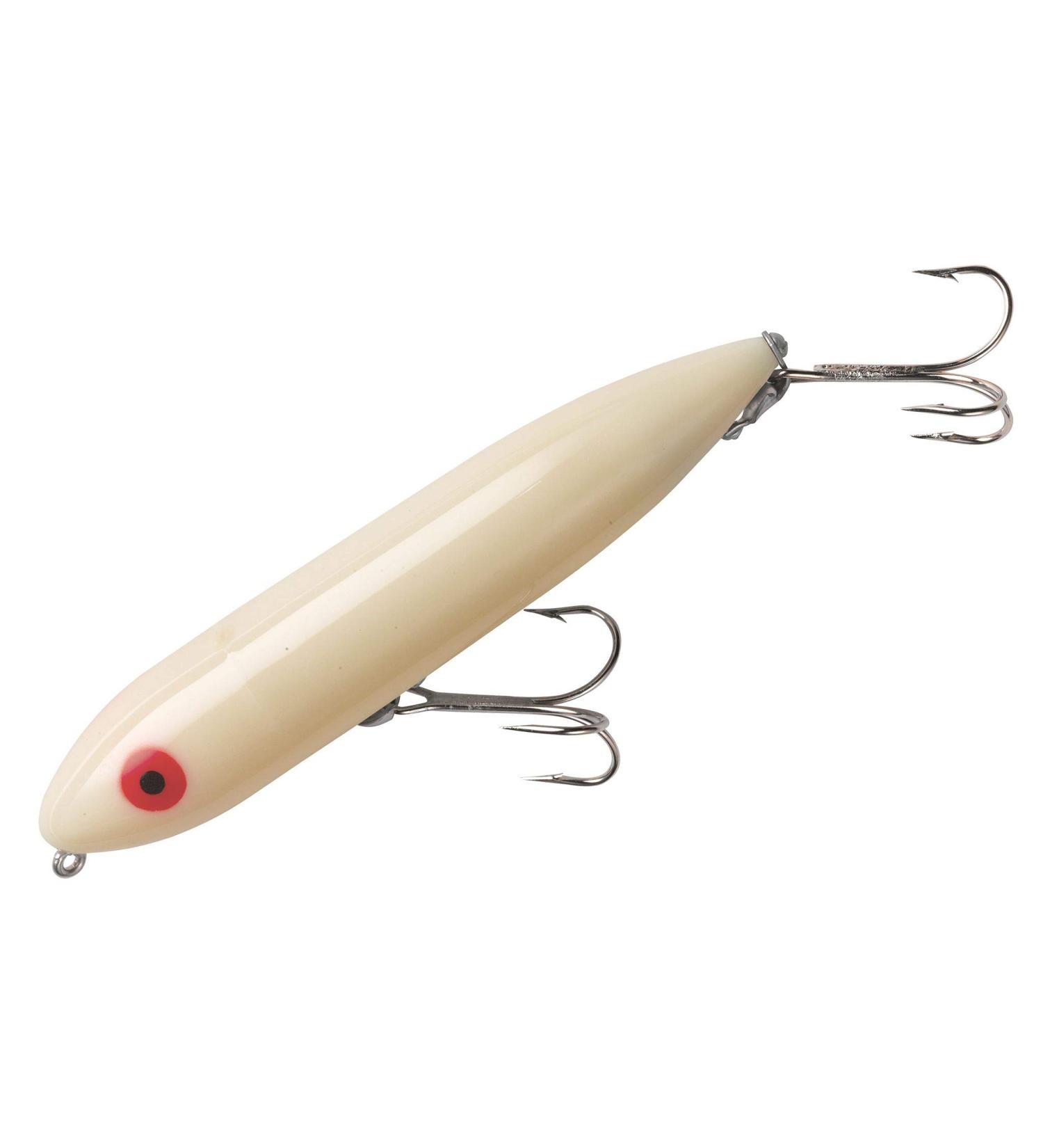 Heddon Zara Spook Topwater Fishing Lure - White (3/4 Oz) - Buy Online on GoSupps.com