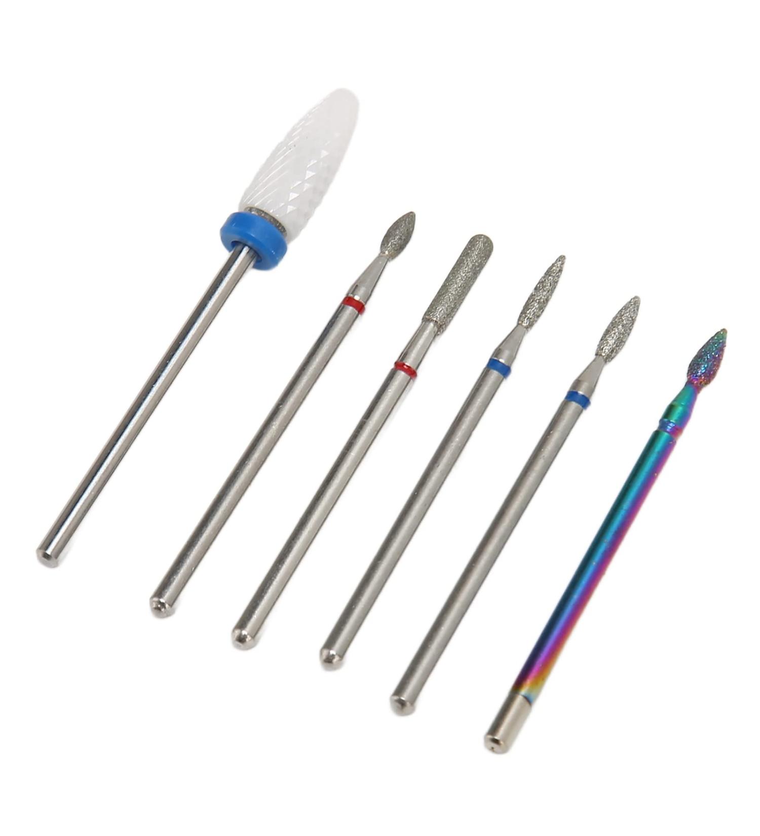 Cuticle Remover Bit Set Cuticle Bit Ceramics Rotate for Salon - Buy Online on GoSupps.com