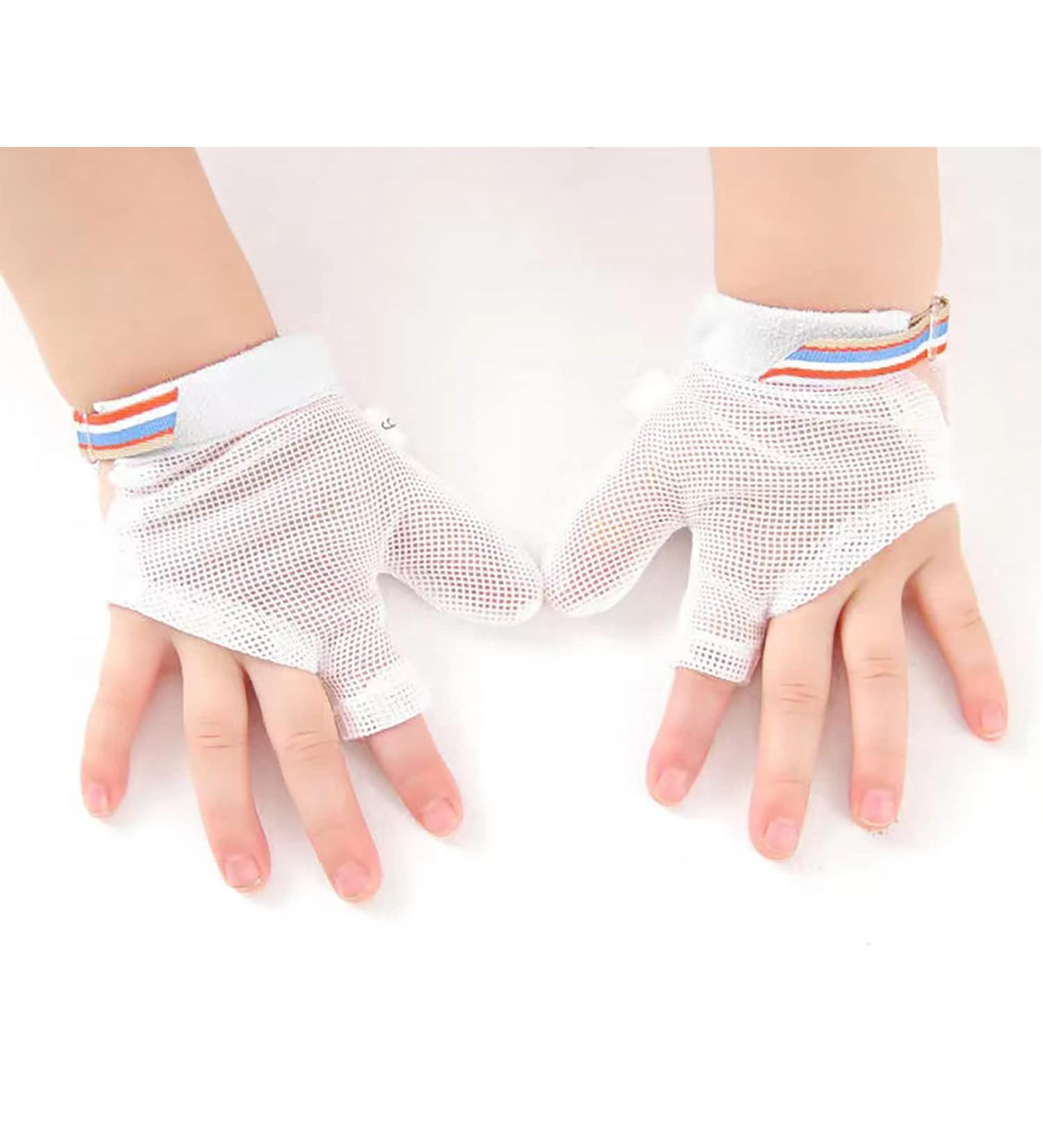 Kids Thumb Sucking Stop Guard Gloves | Anti Finger Sucking Gloves for Babies (XM) - Buy Online on GoSupps.com