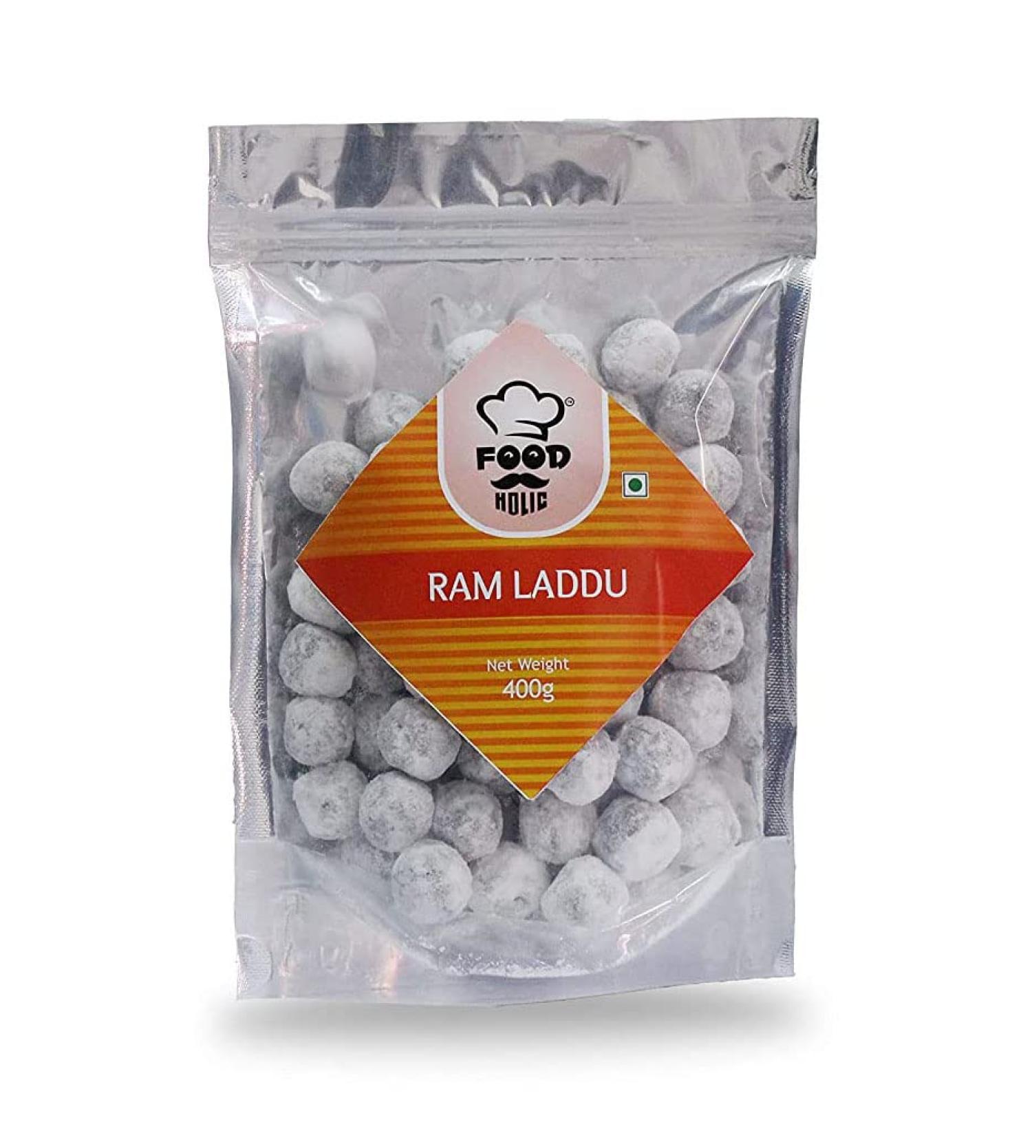Foodholic Ram Ladoo (Pachak Ram Ladoo Churan Mukhwas) (400gm)_Packing May Vary