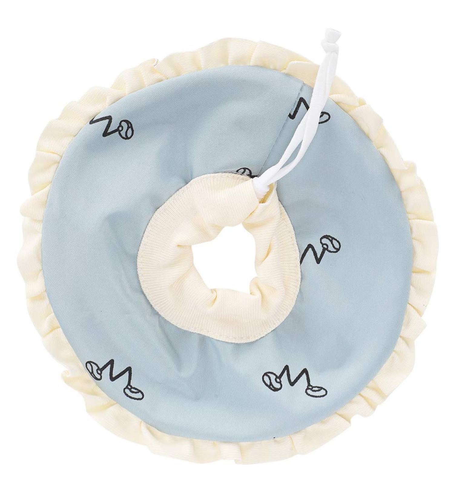 Small Pet Elizabeth Collar Protective Recovery Circle Soft Nursing Ring for Guinea Pig Rabbit Sugar Glider Blue L - Buy Online on GoSupps.com