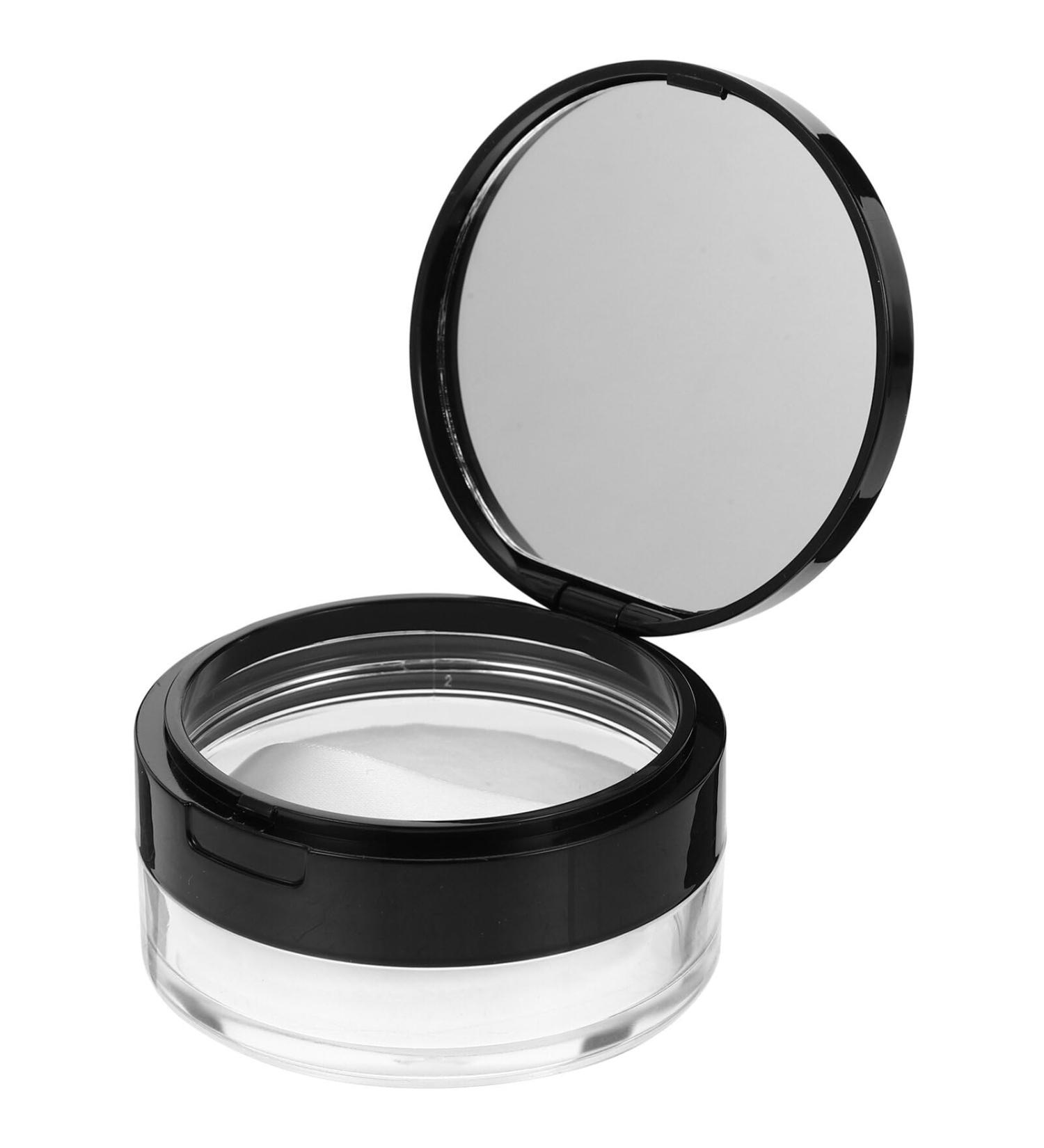Beavorty Powder Puff Empty Powder Compact Makeup Empty Powder Case Shampoo Stereotypes Travel Filling Powder - Buy Online on GoSupps.com