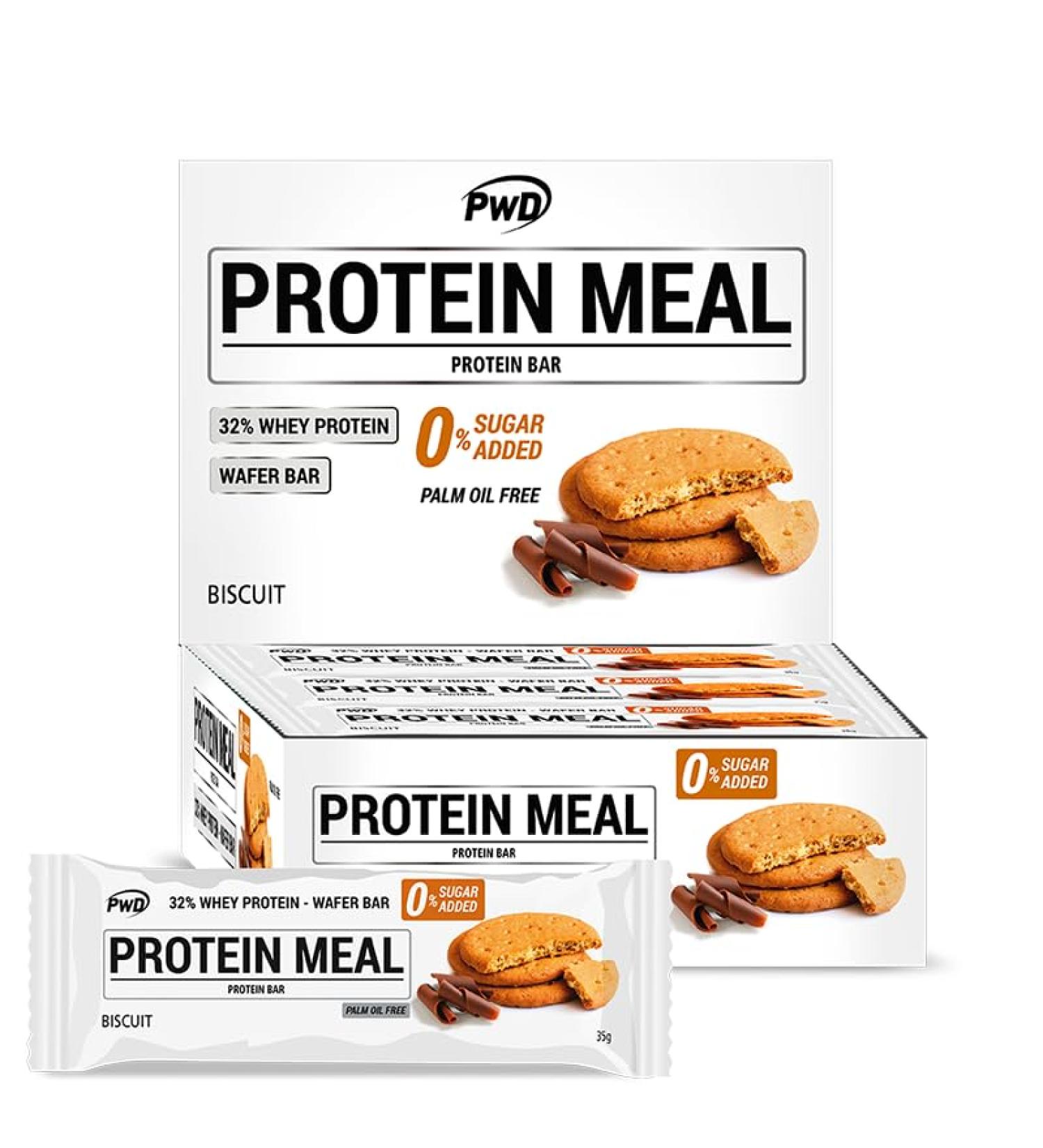 PWDNUTRITION PWD Protein Bars Maria Cookies 12pcs - Buy Online on GoSupps.com
