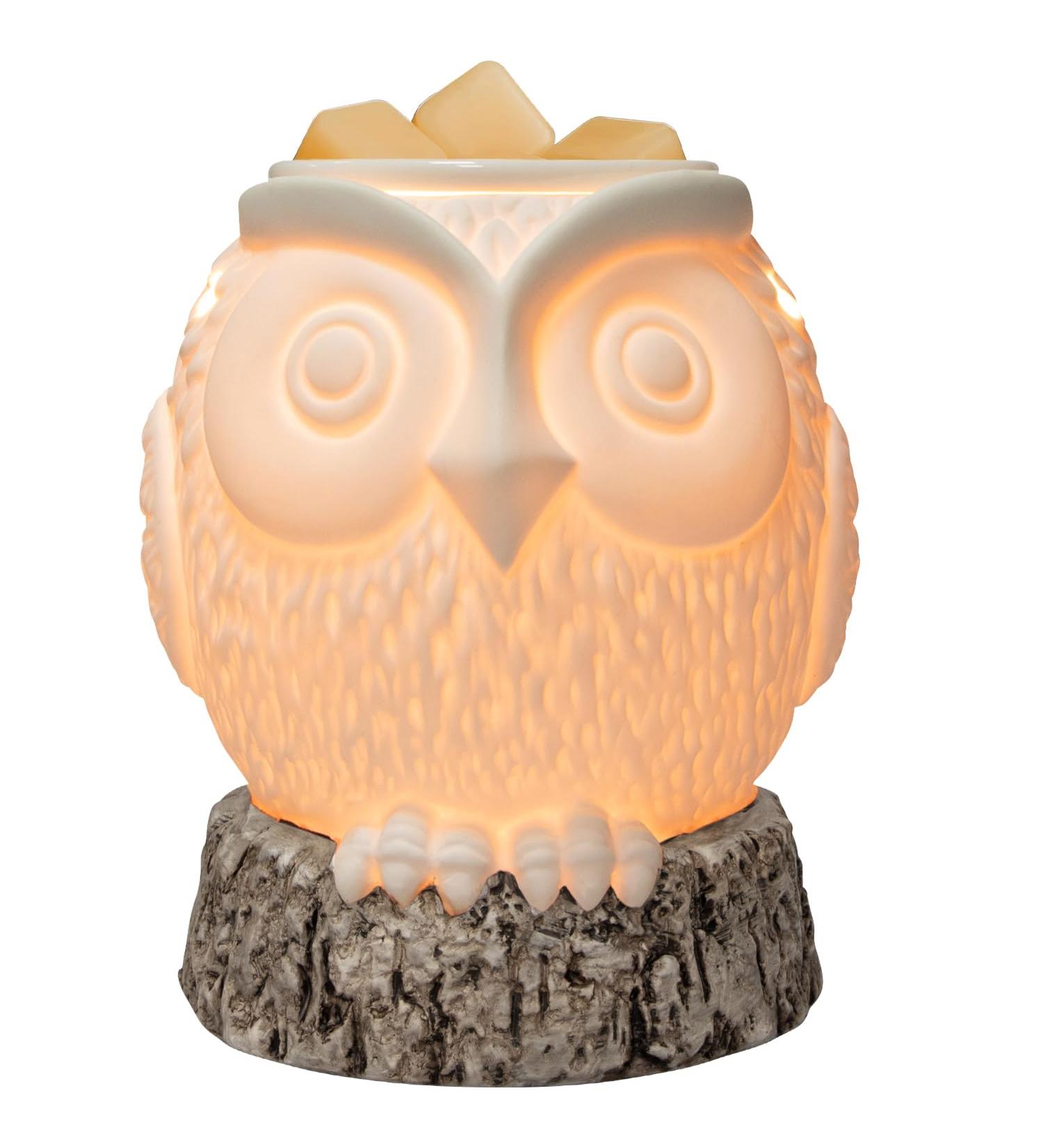 ARVIDSSON Electric Owl Wax Warmer - White | Opulent Garden Scent | International Shipping - Buy Online on GoSupps.com