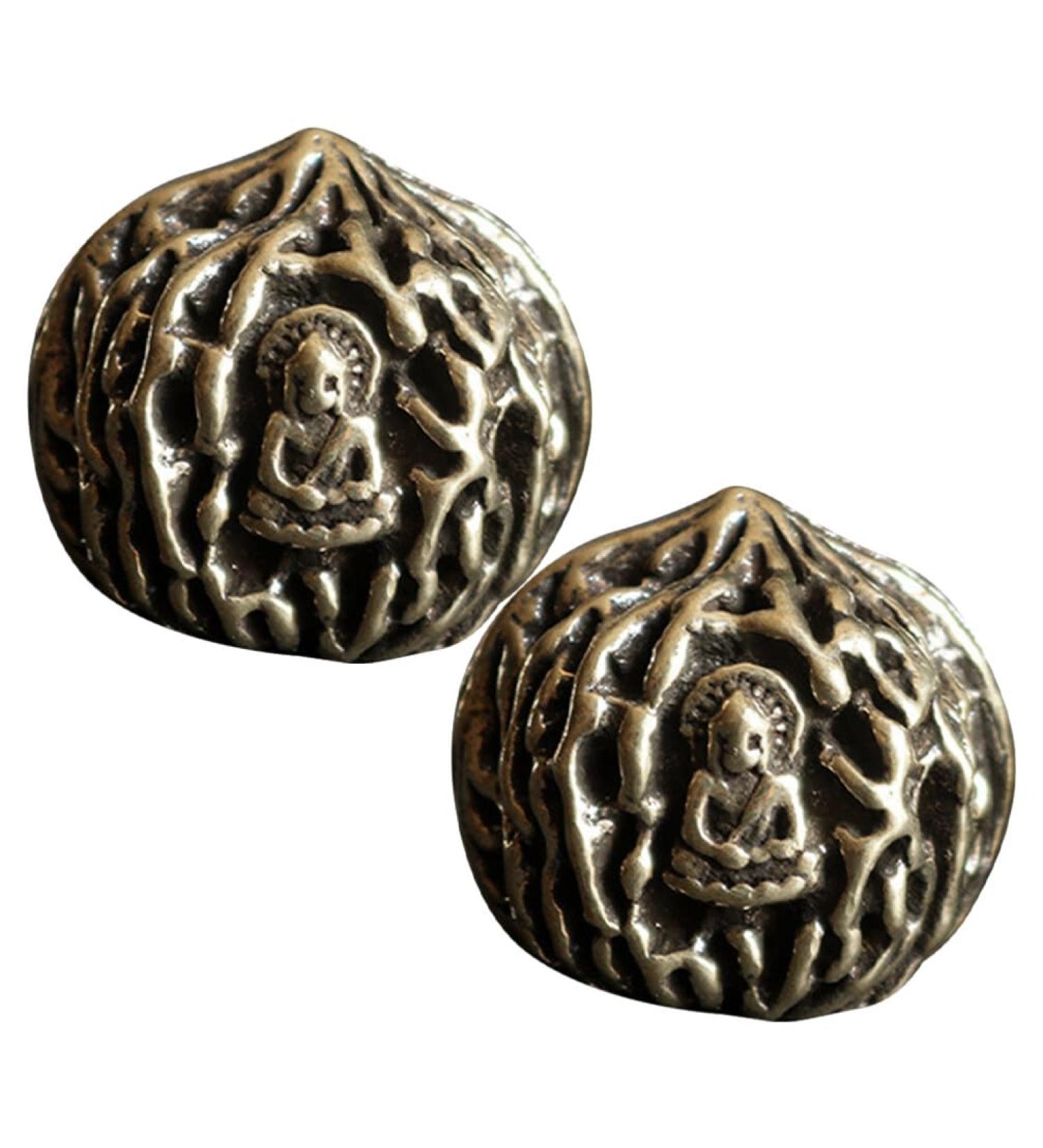 Beavorty Hand Exercise Balls - 2 Pack Walnut Chinese Health Balls for Stronger Hand & Finger Power - Buy Online on GoSupps.com