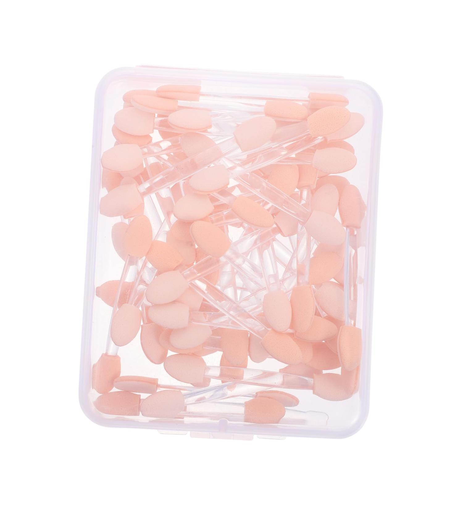 DRESSOOS 50pcs Double Ended Eyeshadow Brush Sponge Applicator Dual Ended Makeup Brush Sponges Makeup Emulsion - Buy Online on GoSupps.com