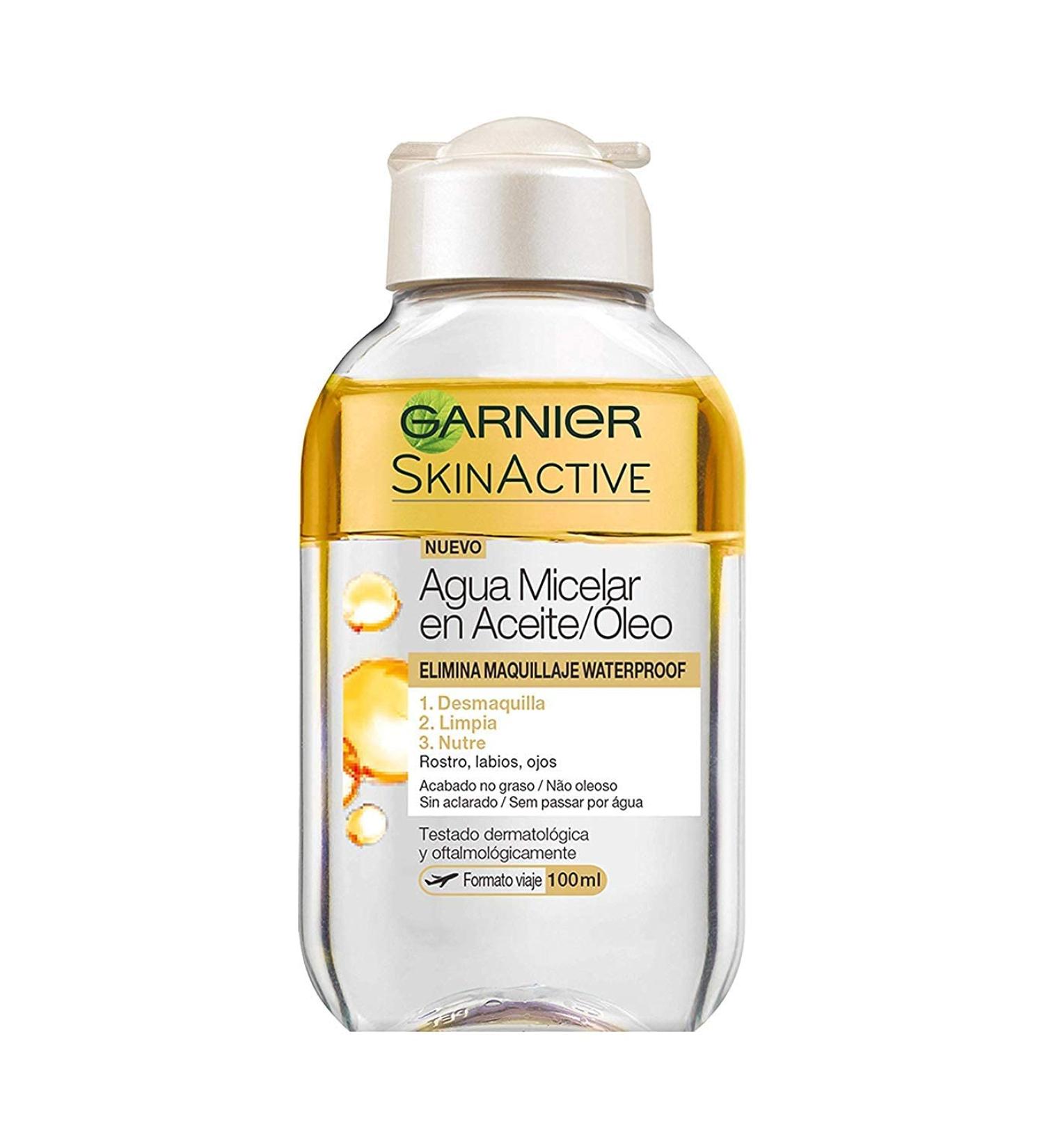 Garnier Facial Makeup Remover 100ml Gentle Effective Cleansing for All Skin Types | Shop Internationally - Buy Online on GoSupps.com