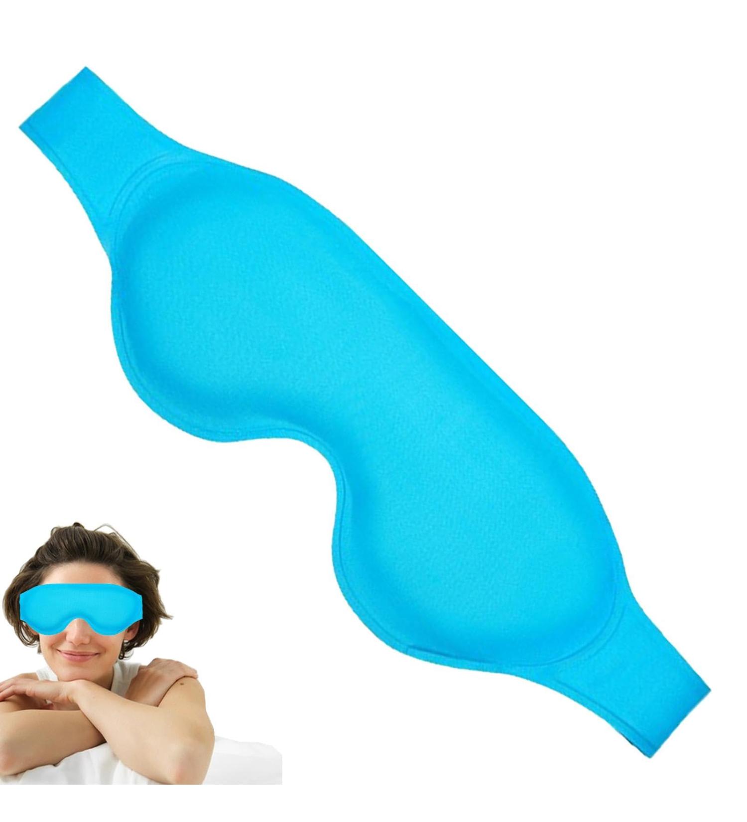 Wpsagek Cooling Eye Cover | Reusable Eye Cooling Masque Gel | Shading Design Sleeping Tool for Business Trip Travel Home and Car - Buy Online on GoSupps.com