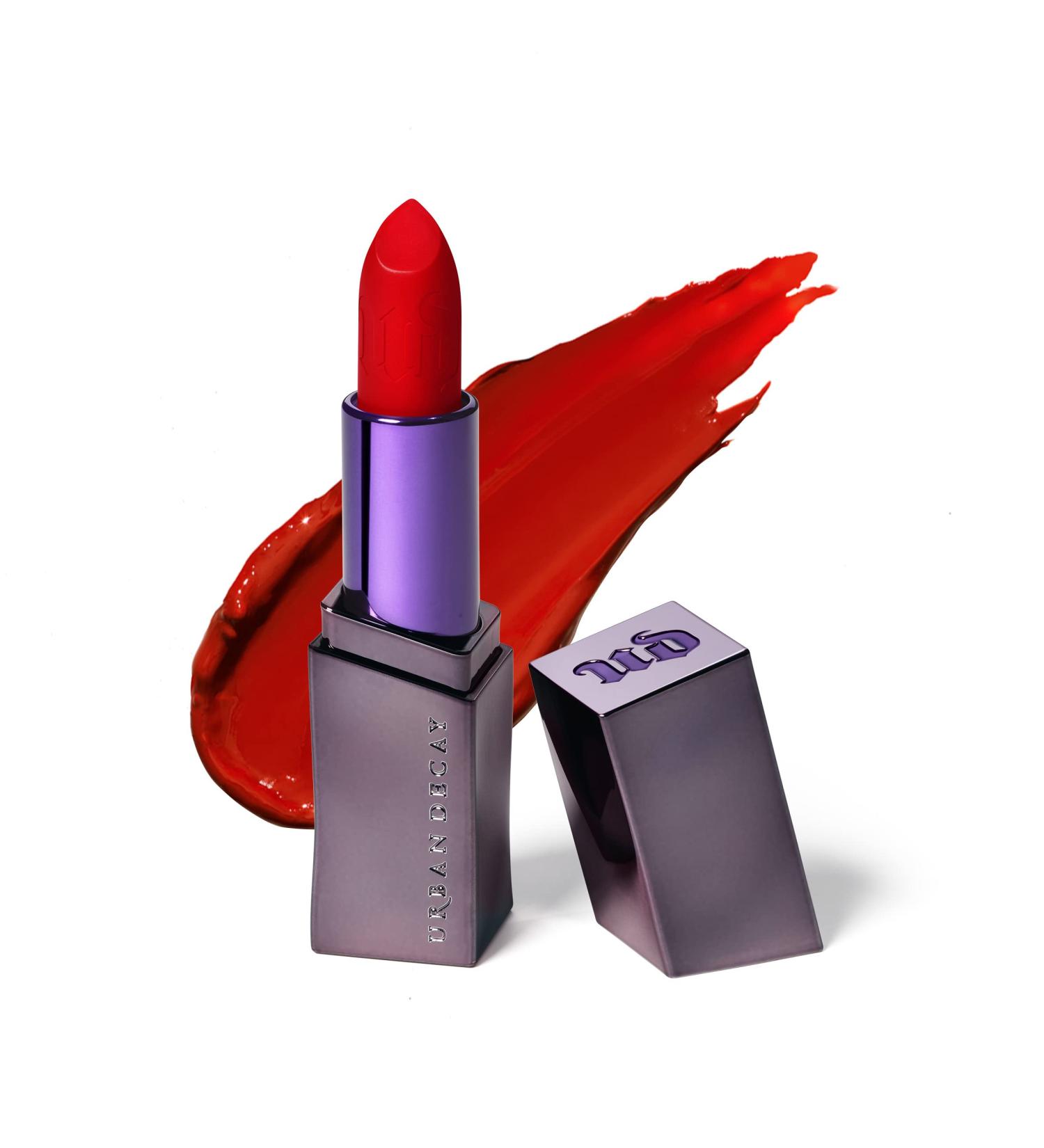 URBAN DECAY Vice Hydrating Lipstick - 35 Shades - Longwearing Moisturizing Lip Color - Olvera Warm Blood Orange - 0.11 Oz - Buy Online on GoSupps.com