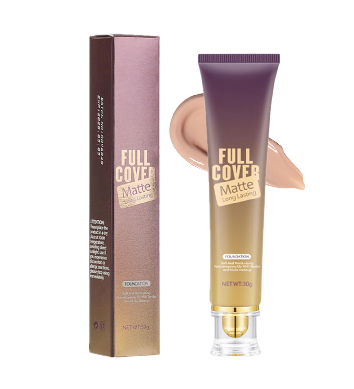 BB Cream Foundation Even Skin Tone Color Correcting Cream Moisturizing Concealer Makeup Base Full Coverage Foundation Anti-Redness Lightweight Smoothing Foundation(Natural) - Buy Online on GoSupps.com