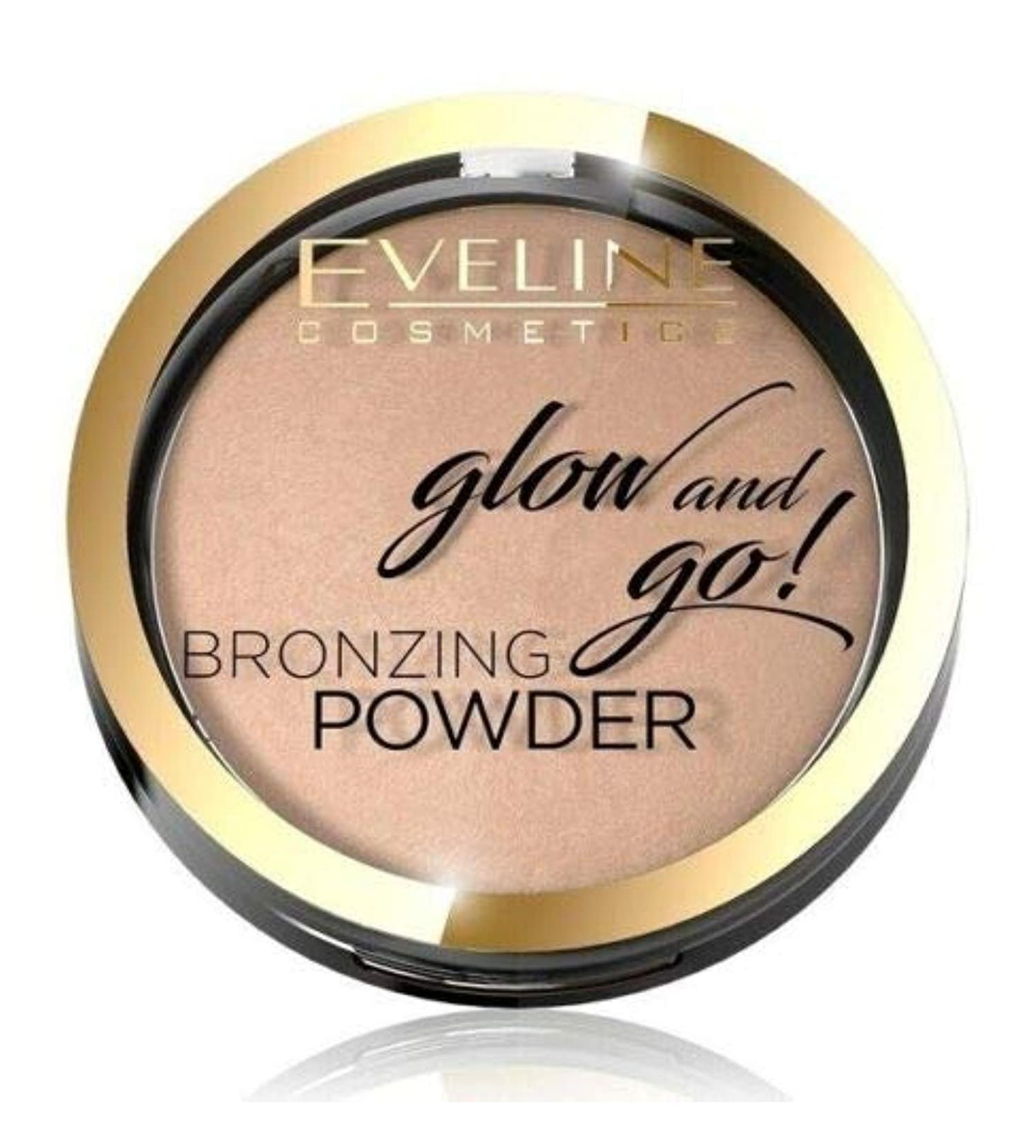 Eveline Cosmetics Bronzer Powder In Stone Glow & Go No 01 9 ml