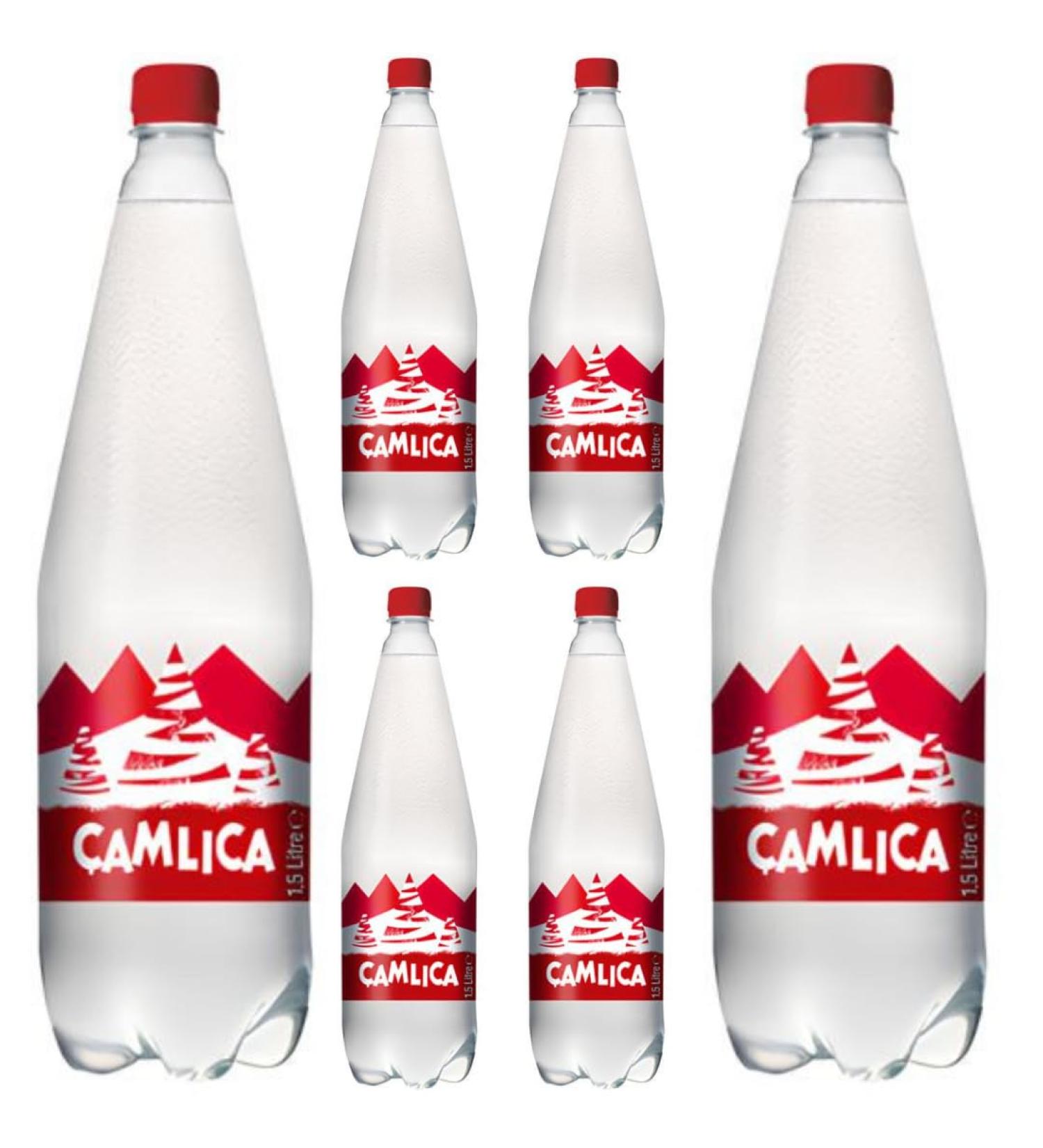 Camlica Gazoz Lemonade Soft and Soft Drinks (with Deposit) 1500ml x 6 Bottles with Pufai Grocery - Buy Online on GoSupps.com