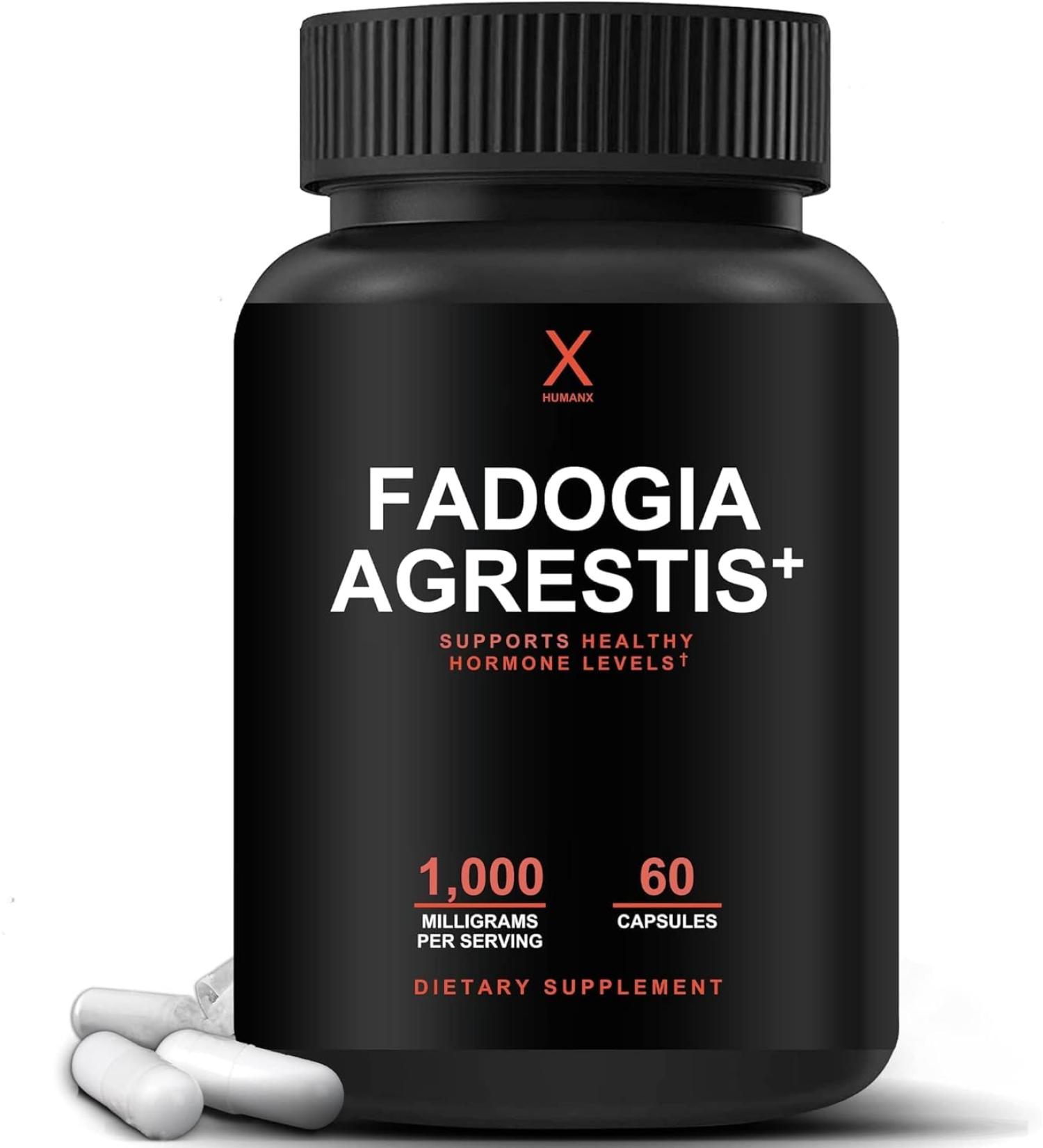 Fadogia Agrestis Tongkat Ali & Beta Ecdysterone 1000mg - USA Third Party Tested Supplement - Powerful Extracts to Support Athletic Performance & Muscle Mass - Veggie Capsules Supplements - Buy Online on GoSupps.com