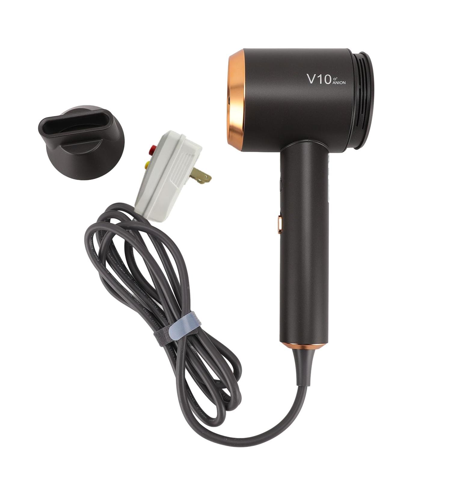 Negative Ion Hair Dryer Ionic Hair Dryer Professional with 4 Heat Settings Smooth Shiny Hair Fast Drying High Speed Hair Dryer for Home Travel (US Plug 110V) - Buy Online on GoSupps.com