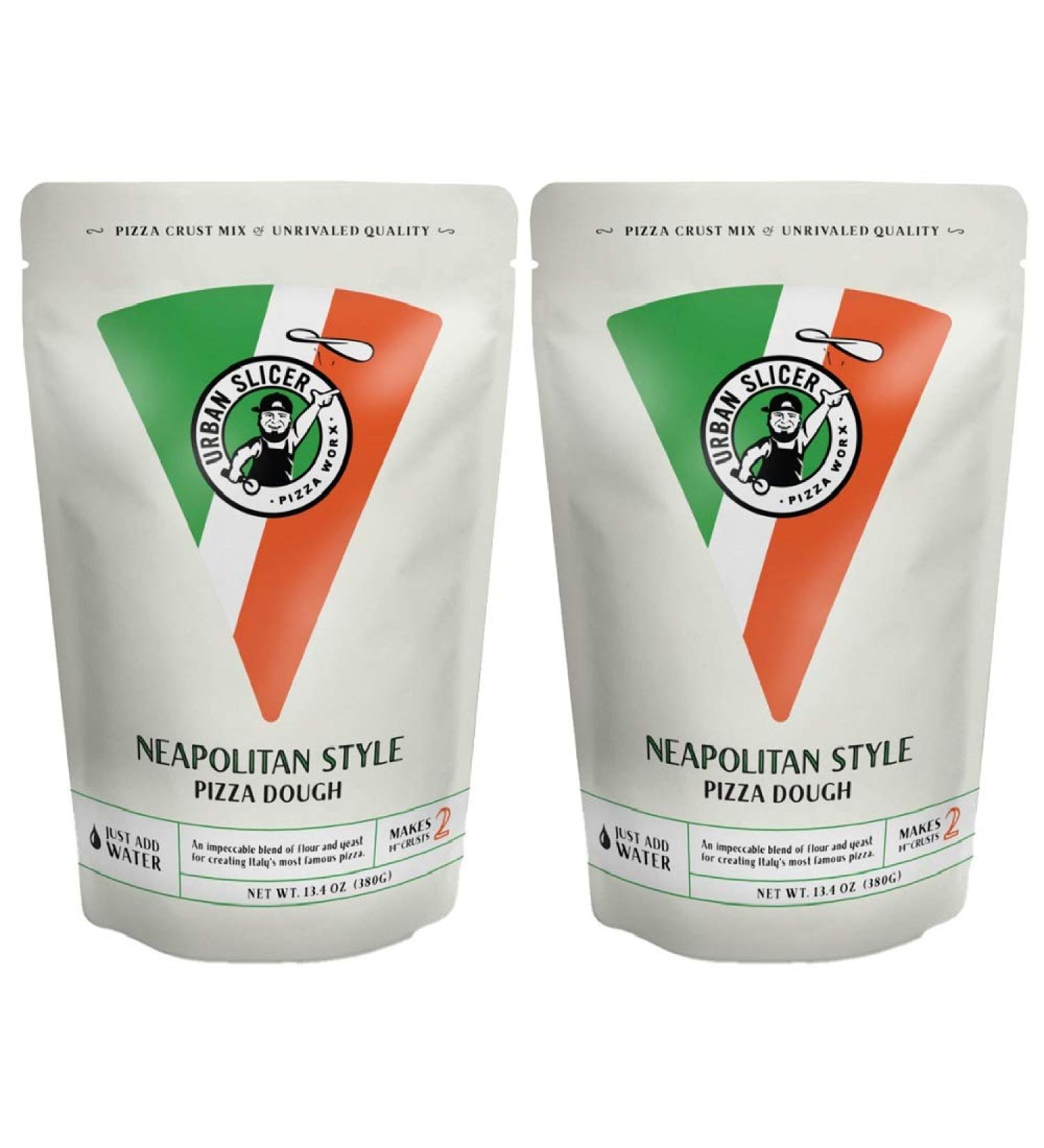 Urban Slicer Pizza Worx Neapolitan Style Pizza Dough 13.4 oz - 2 Pack 13.4 Ounce - Buy Online on GoSupps.com