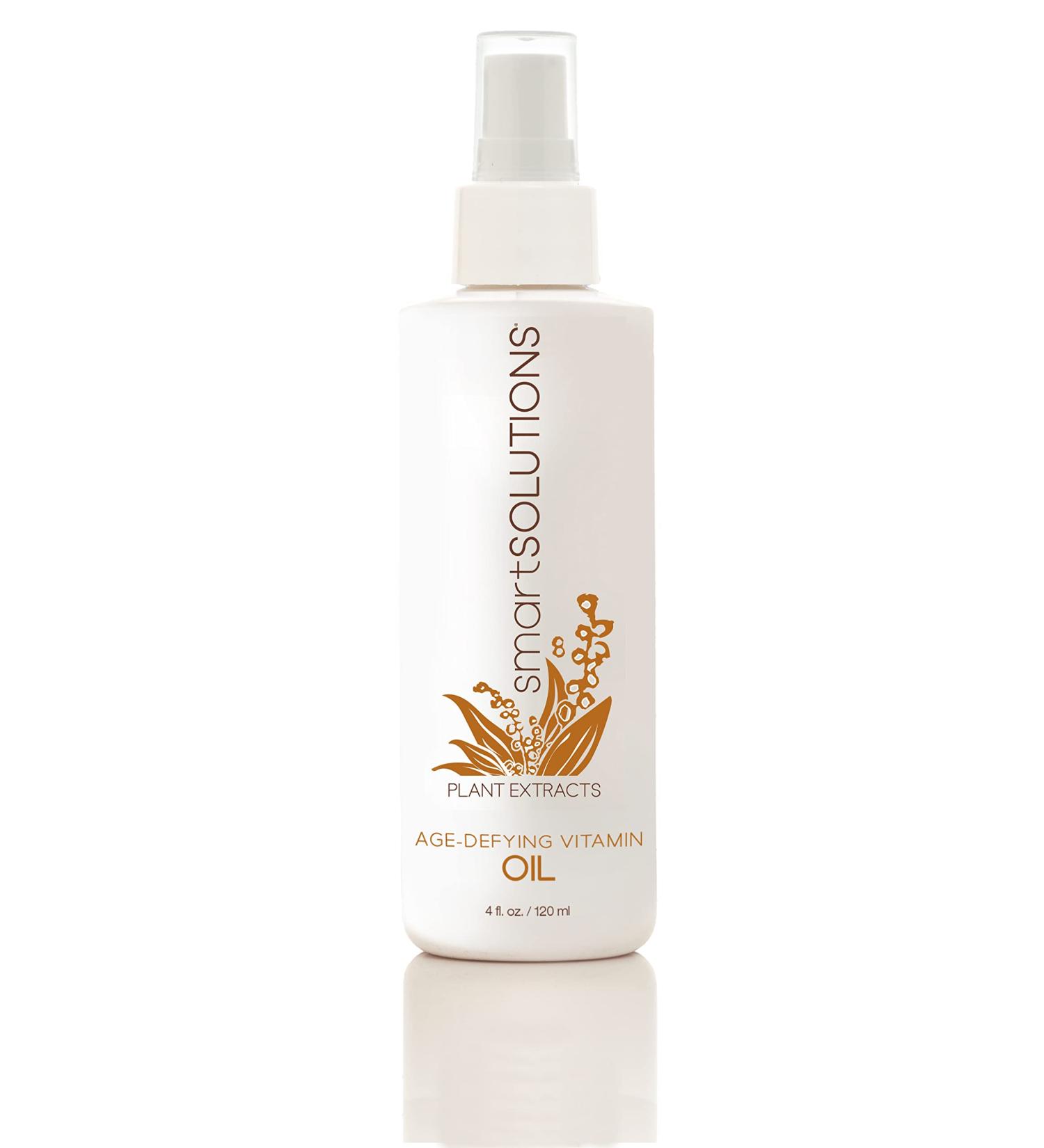 Smart Solutions Age Defying Vitamin Oil - 4 fl oz | Natural Anti-Aging Serum - Buy Online on GoSupps.com