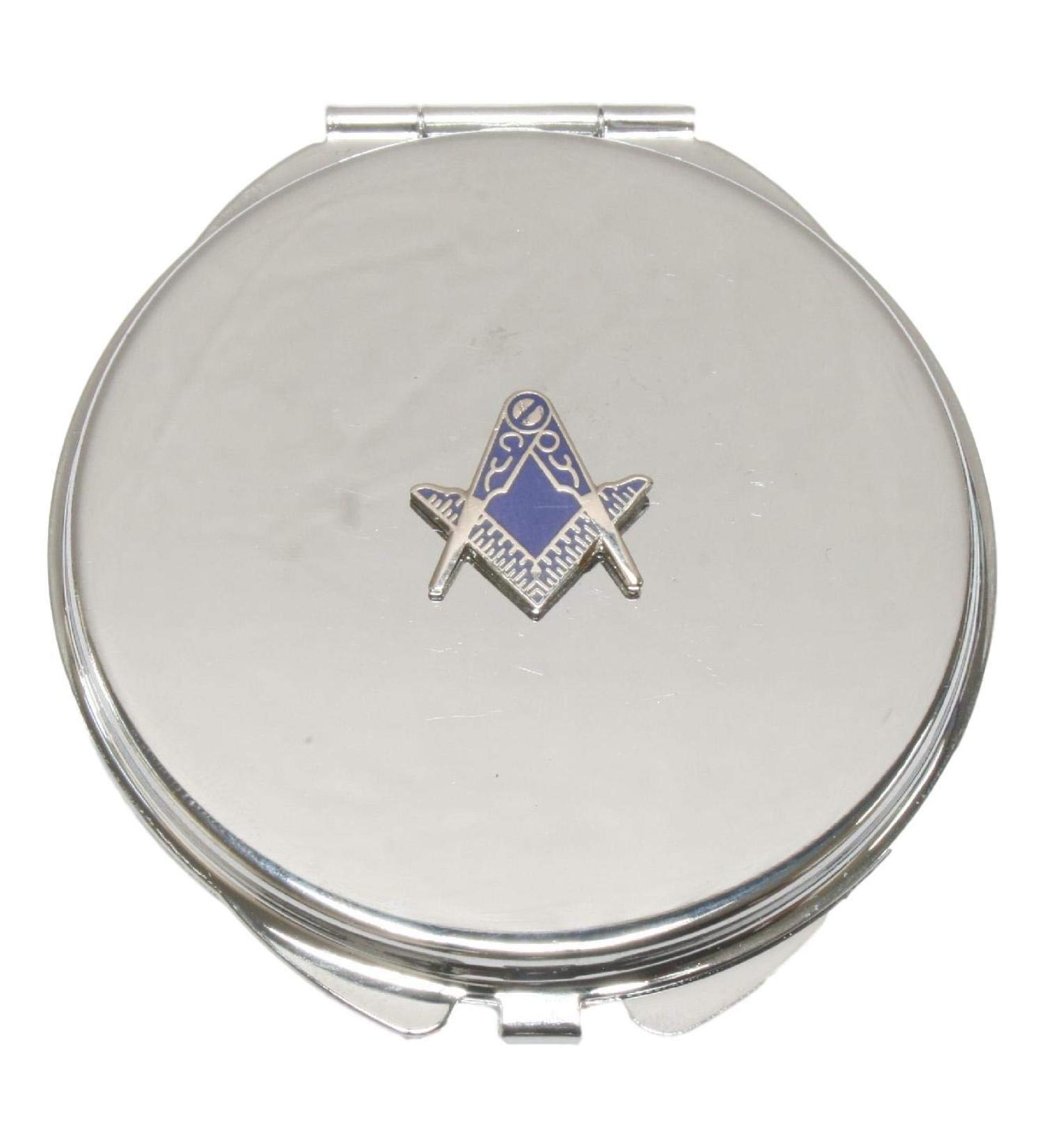 Compass & Sq Cut Out Compact Mirror Handbag Gift With Free Engraving 81 - Buy Online on GoSupps.com
