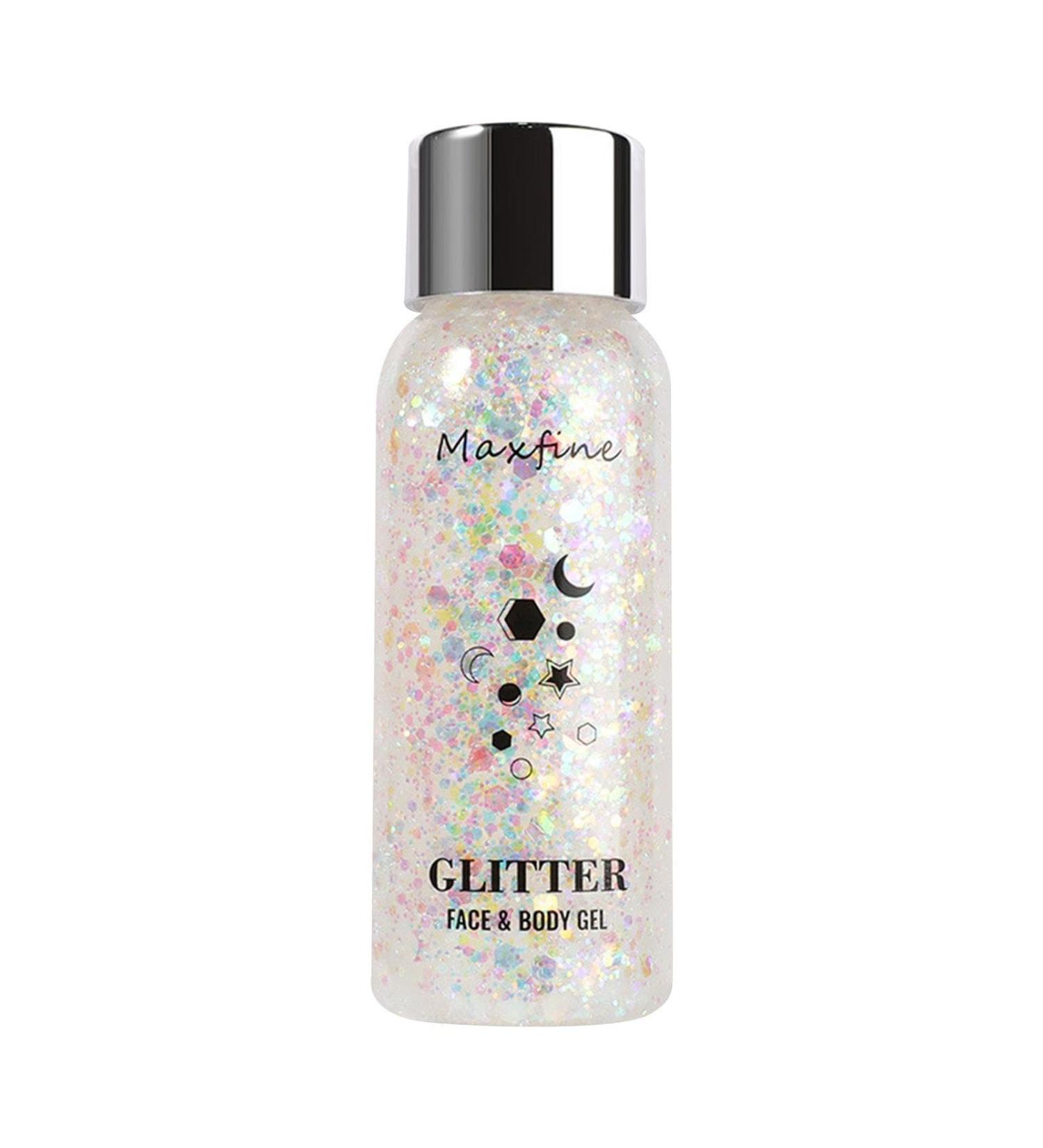  Raxove Glitter liquid eyeshadow - Glitter gel for the body - Waterproof - Long-lasting shine - For face and hair - Holographic cosmetic accessory for concerts and festivals - Buy Online on GoSupps.com