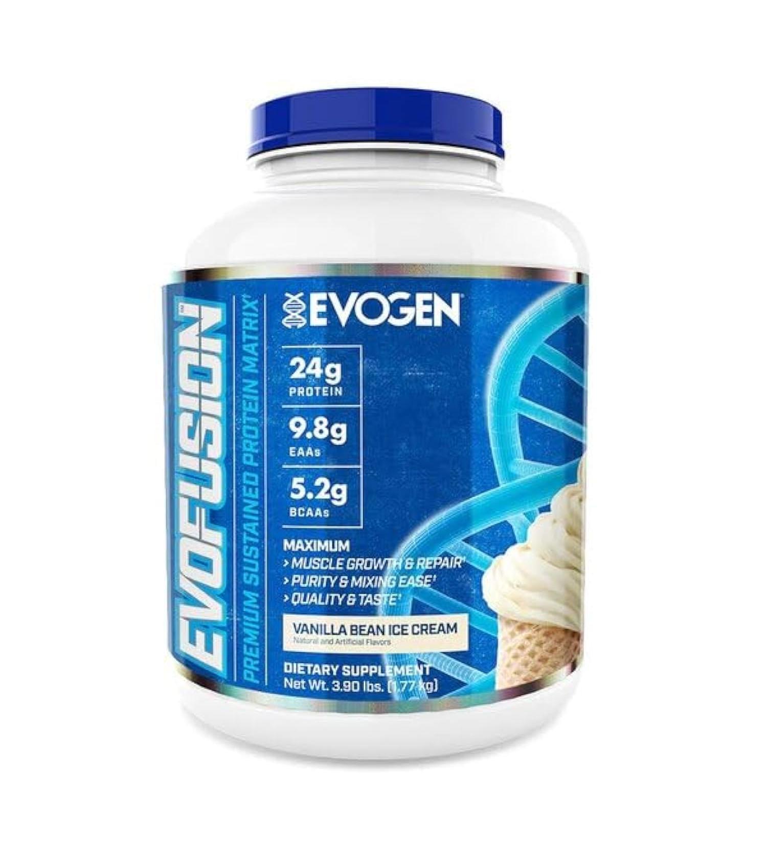Evofusion Vanilla Bean Ice Cream - 1820 g - Buy Online on GoSupps.com