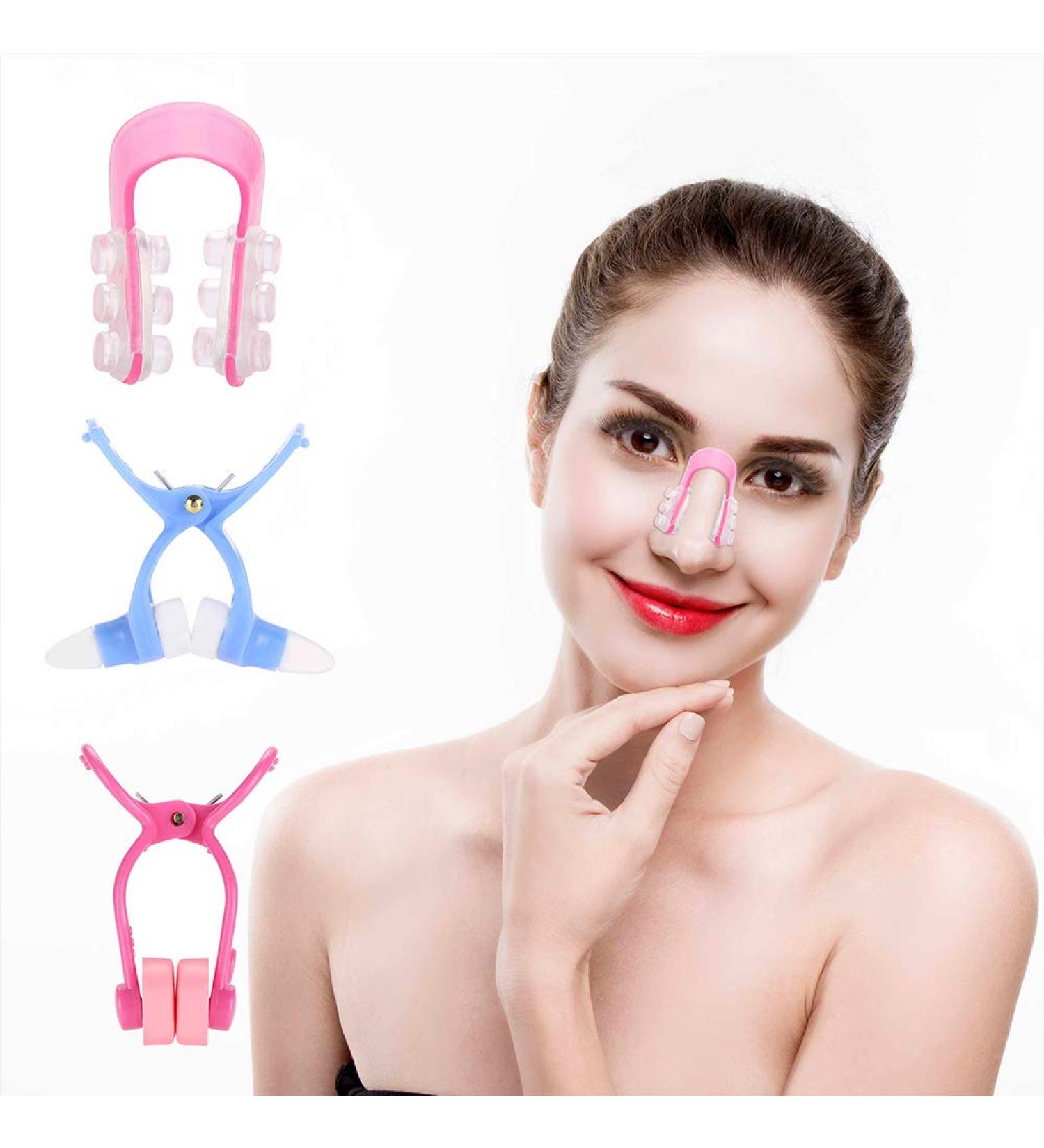 Nose Lifting Clip - Professional PVC & Silicone Nose Shaper for Safe Beauty Enhancement | Slimming Nose Bridge Straightener & Corrector - Buy Online on GoSupps.com