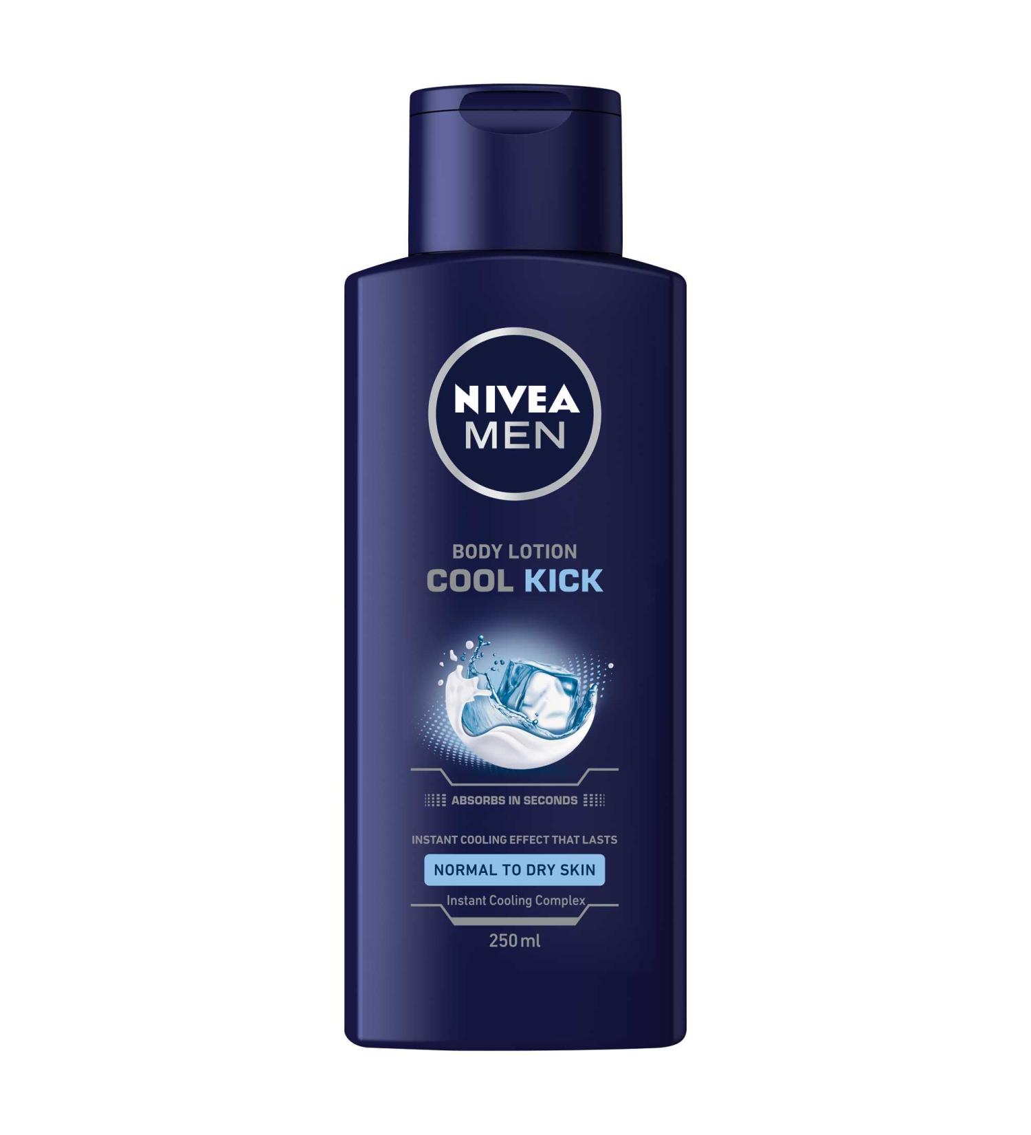 NIVEA MEN COOL KICK BODY LOTION - Buy Online on GoSupps.com