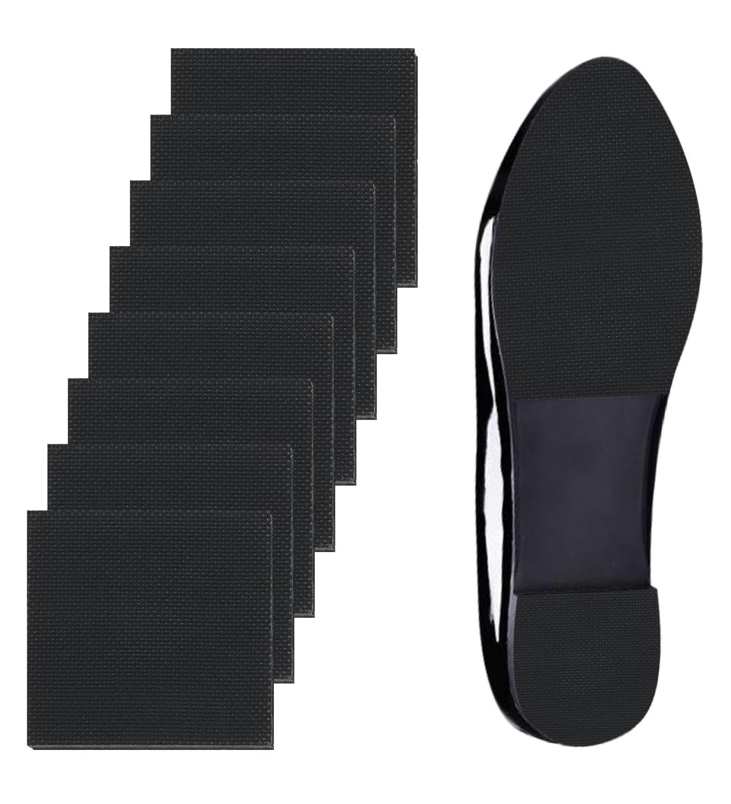 WADORN 4 Pairs Replacement Rubber Heels - Non-Slip 6mm Sole Pads for Women's Boots & Men's Leather Shoes - Durable Shoe Repair Accessories - Buy Online on GoSupps.com