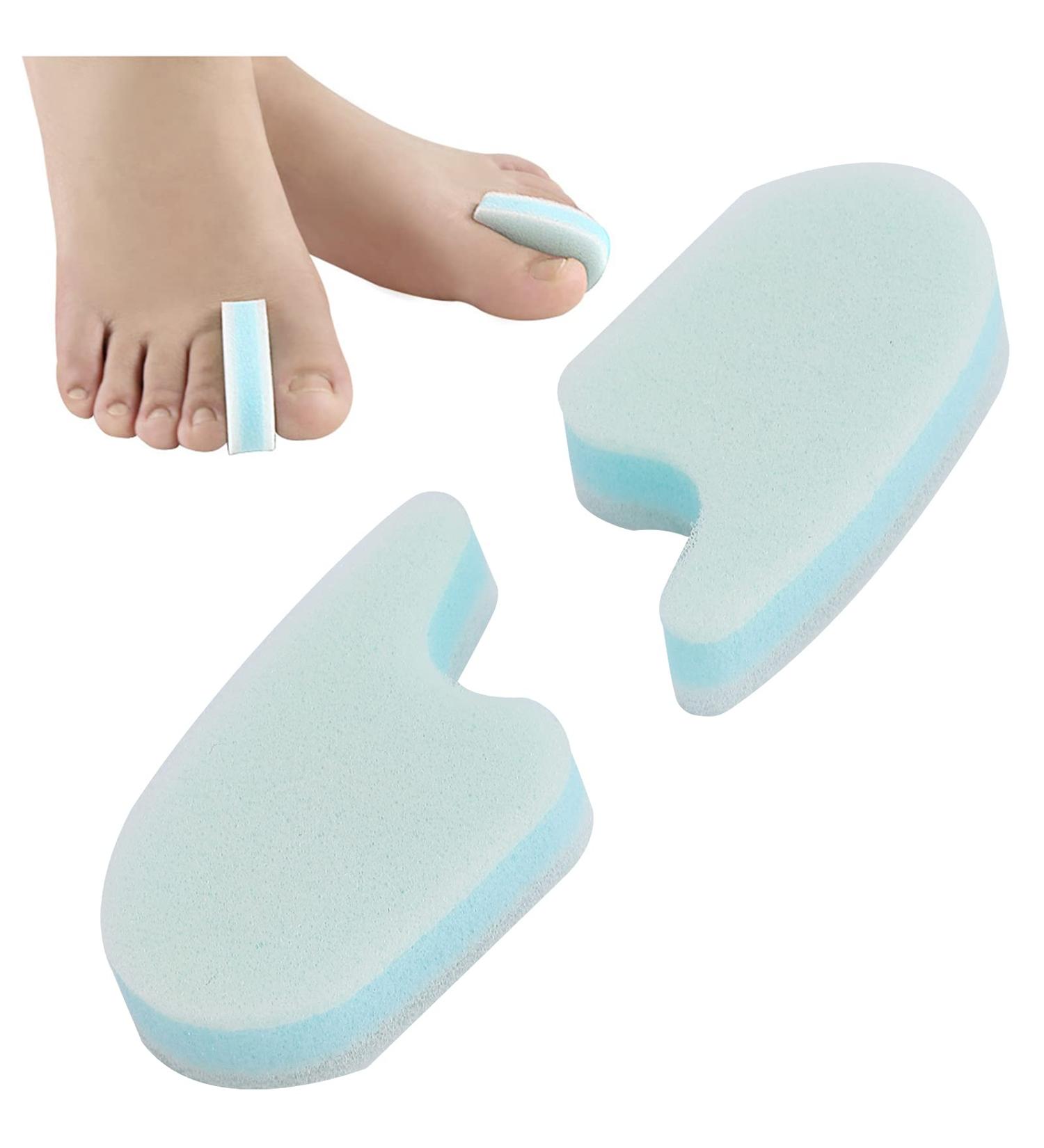 2 Pieces Toe Spreader Set - Foam Toe Spacers for Hallux Relief Toe Alignment & Protection | Beautable Toe Divider & Separator - Buy Online on GoSupps.com