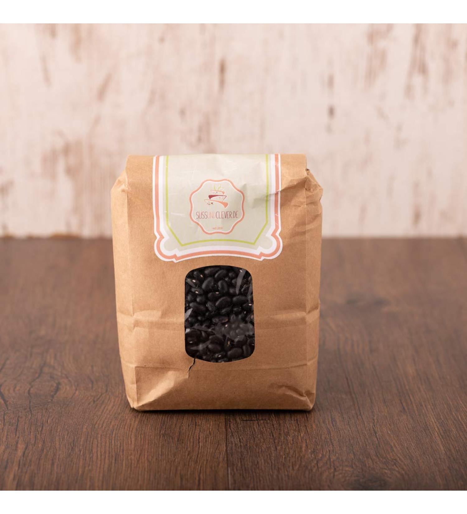 Organic Black Beans (Black Turtle) - 1.8 kg | Untreated & Eco-Friendly Packaging | S ssundclever.de - Buy Online on GoSupps.com