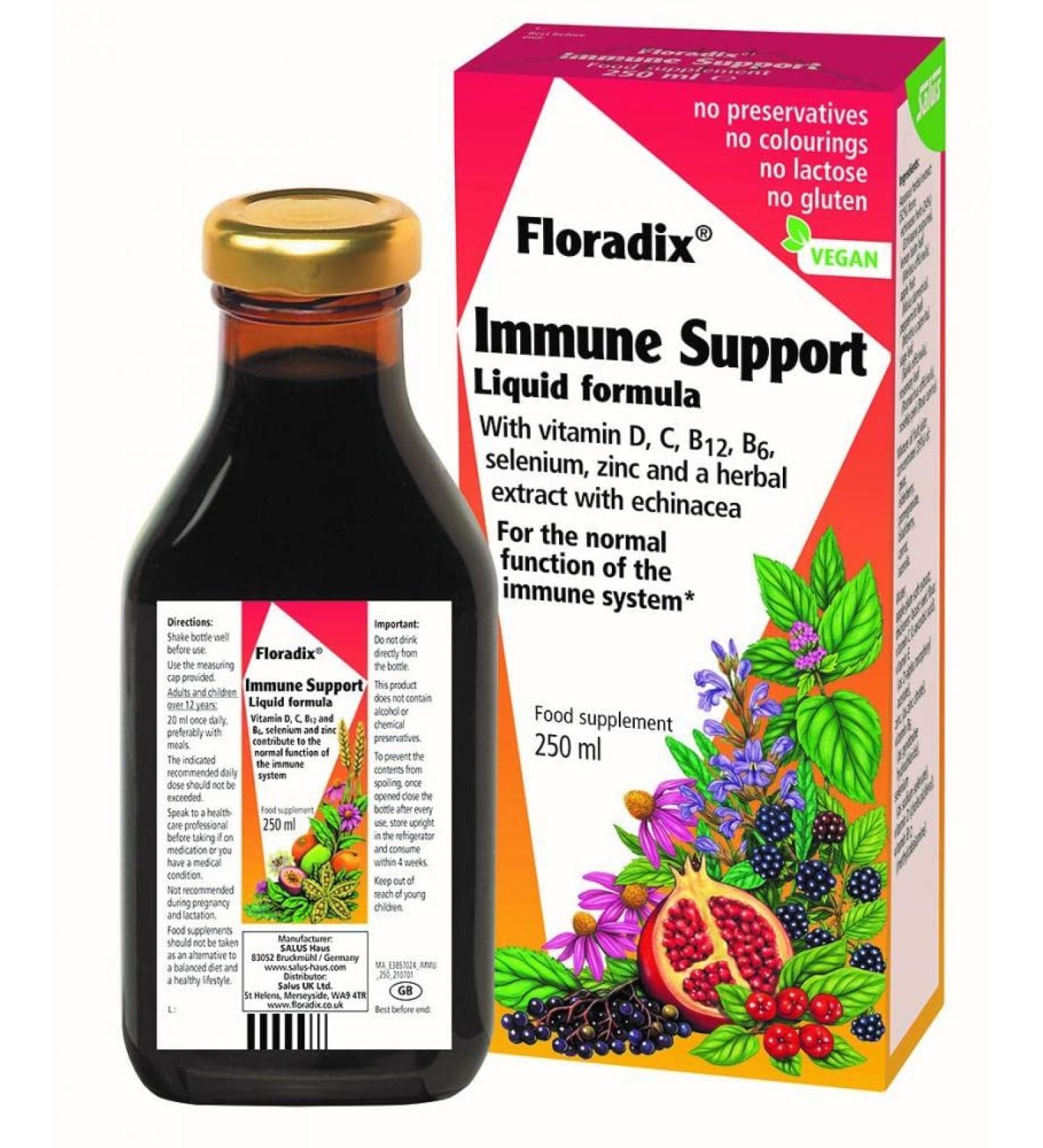 Floradix Floradix Immune Liquid Support 250 ml