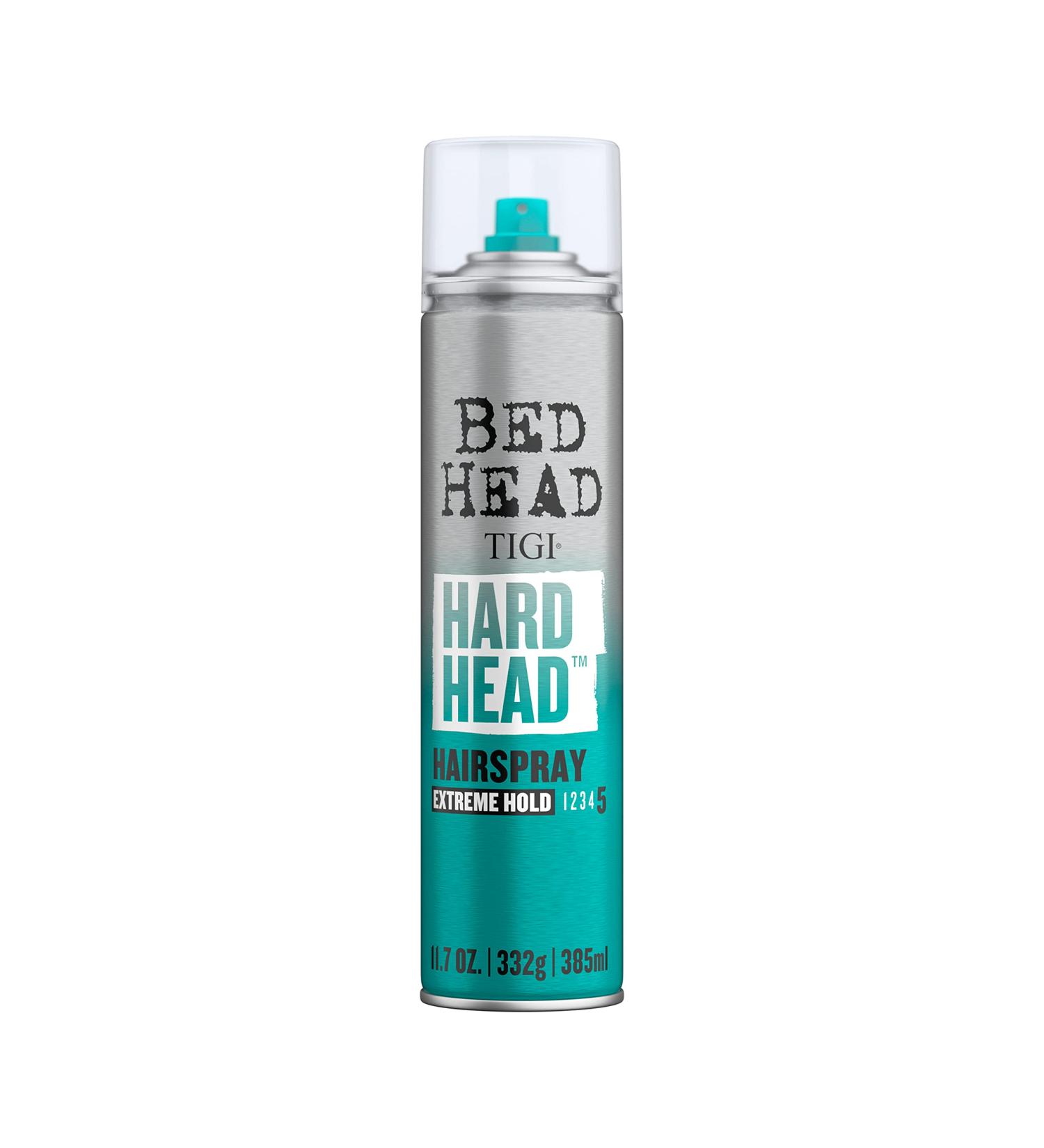 Bed Head by TIGI Hard Head Hairspray 11.7 oz - Extra Strong Hold - Buy Online on GoSupps.com