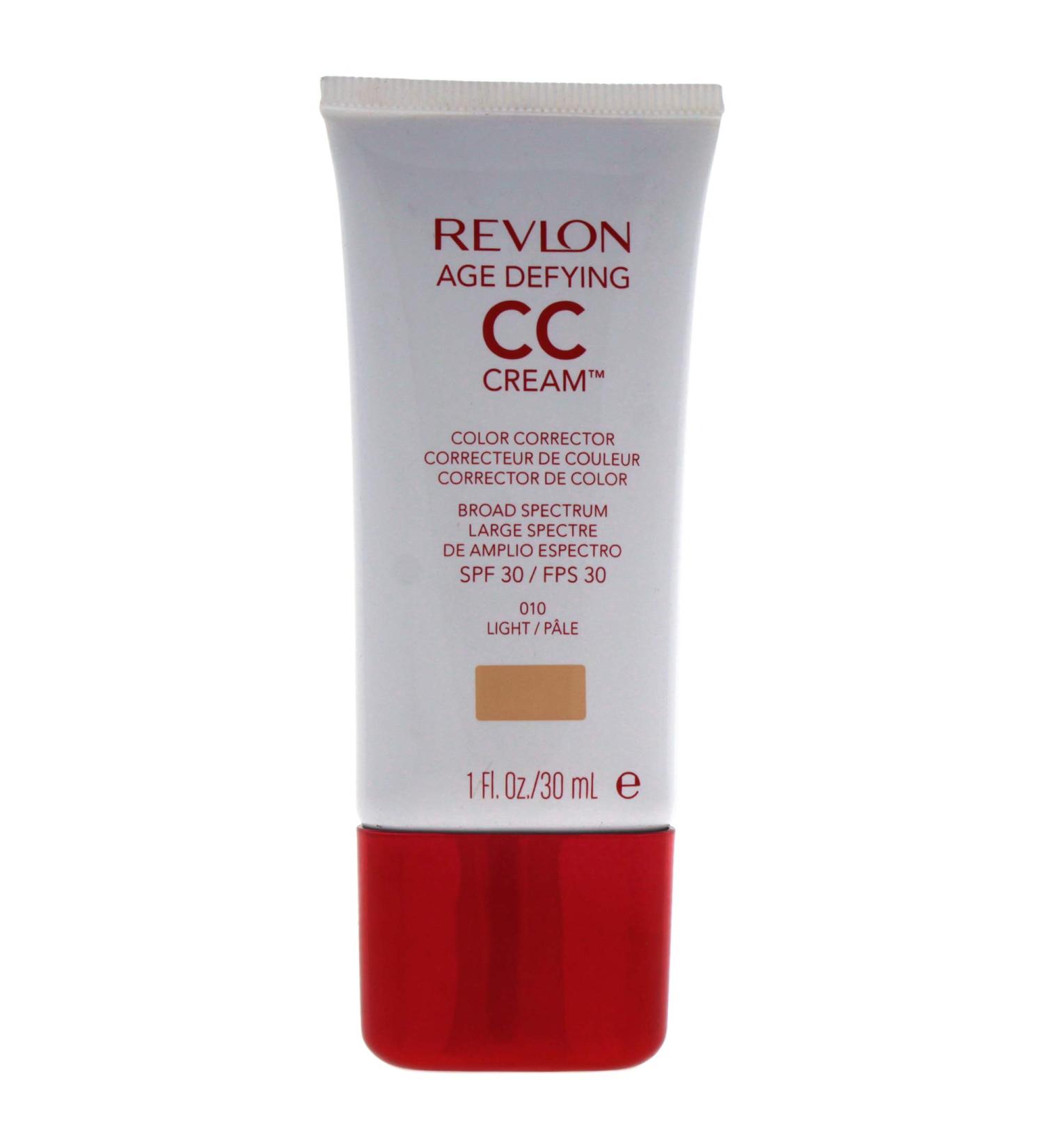Revlon Age Defying CC Cream Light/010 - 1oz | Anti-Aging Formula - Buy Online on GoSupps.com