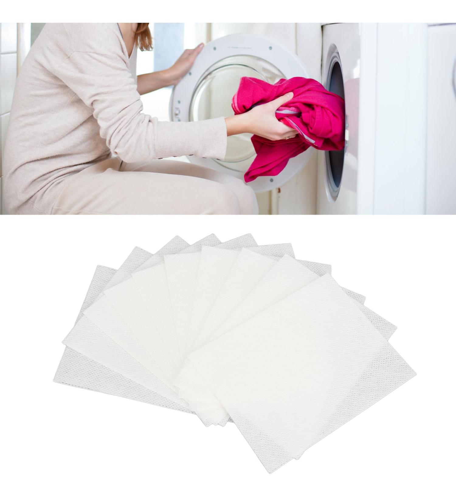 Sonew 40PCS Laundry Color Catcher Sheet - Color Grabber Laundry Sheets for Clothes, Shirt, Dress - Ideal for Family, Dorm, and Hotel Use - Buy Online on GoSupps.com