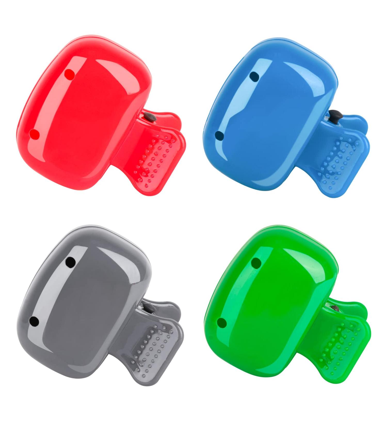 4 Pack Travel Toothbrush Head Covers - Portable Protector Caps for Manual & Electric Toothbrushes - Ideal for Home, Travel, Camping - Red Blue Green Grey - Buy Online on GoSupps.com