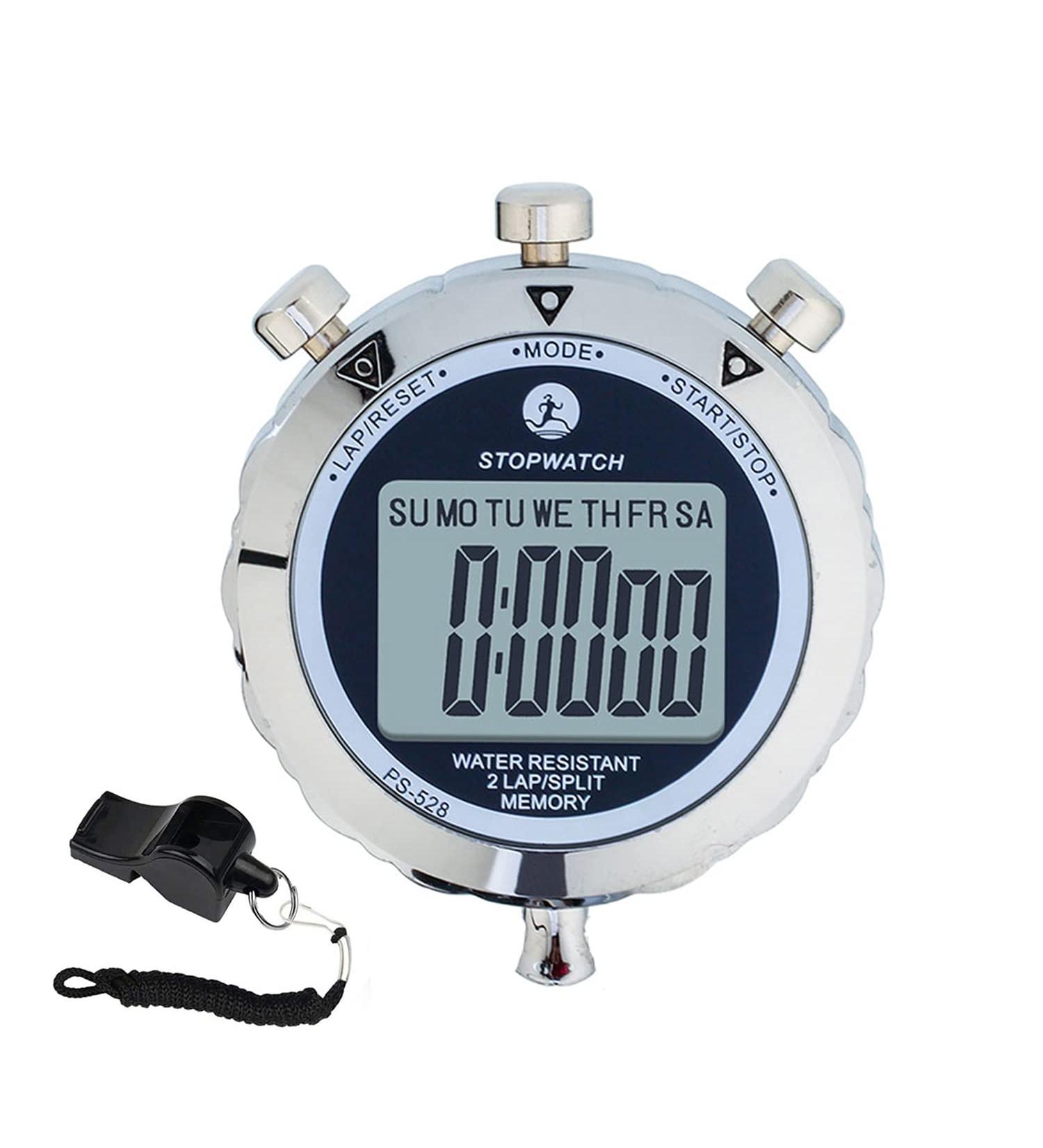 Rolilink Waterproof Stopwatch for Sports - 2 Lap Timer for Competitions - Buy Online on GoSupps.com
