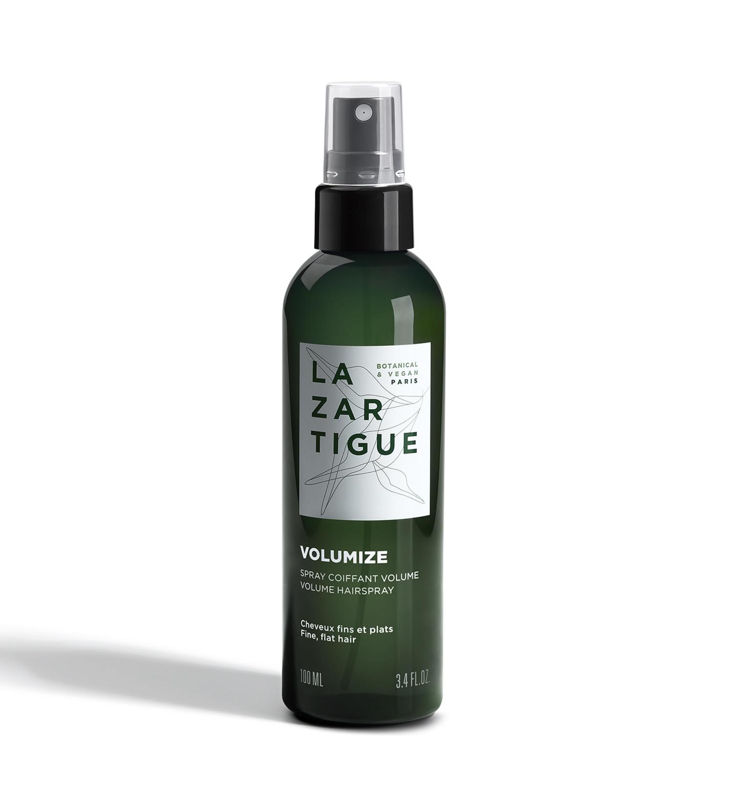 Lazartigue Volumize Hairspray | Hair Spray that Strengthens Hair and Coats It With A Protective Film For Volume. | Hairspray For Fine Flat & Thin Hair | Vegan Sulfate and Silicone Free 3.4 Fl.Oz. - Buy Online on GoSupps.com