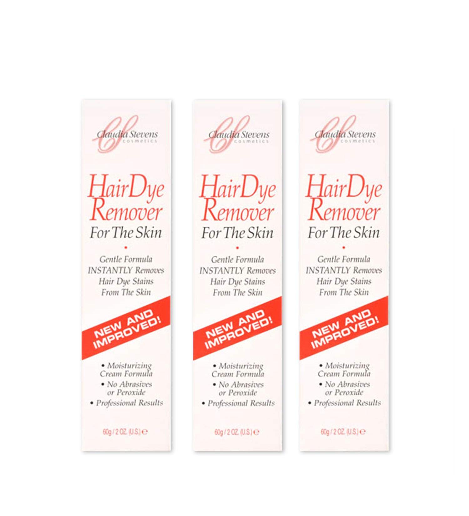 3-Pack Claudia Stevens Hair Dye Remover for Skin - 2oz Deal Package - Buy Online on GoSupps.com
