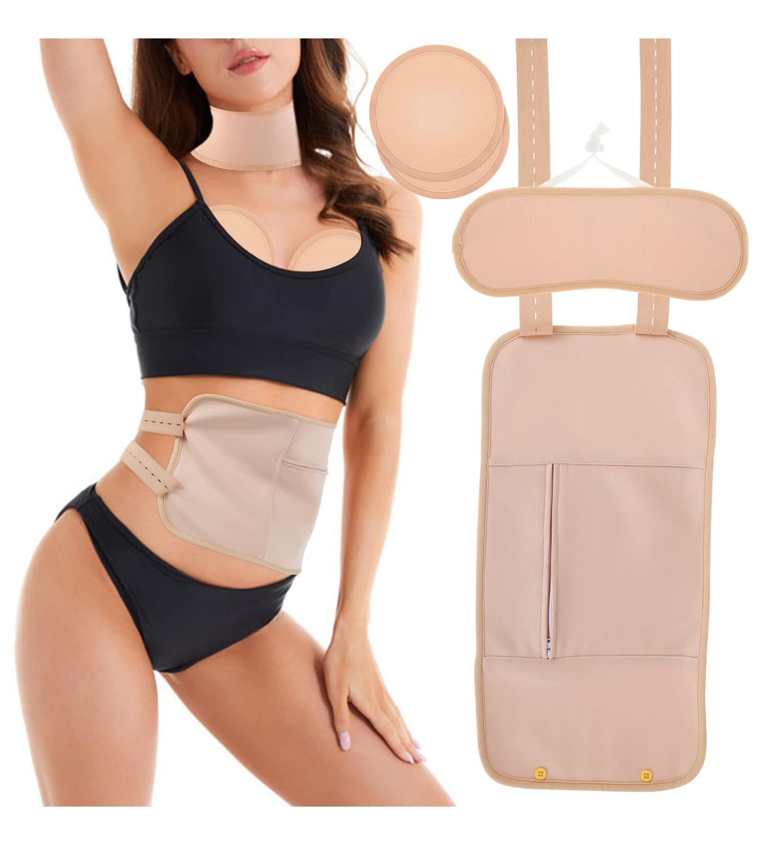 Castor Oil Pack Reusable Castor Oil Wrap with Adjustable Straps Soft Comfortable Ice/Heat Castoroil Pack Self Conditioning Aid Cotton Wrap Pack for Liver Detox Insomnia Constipation Muscle Pain Picture model set Khaki - Buy Online on GoSupps.com