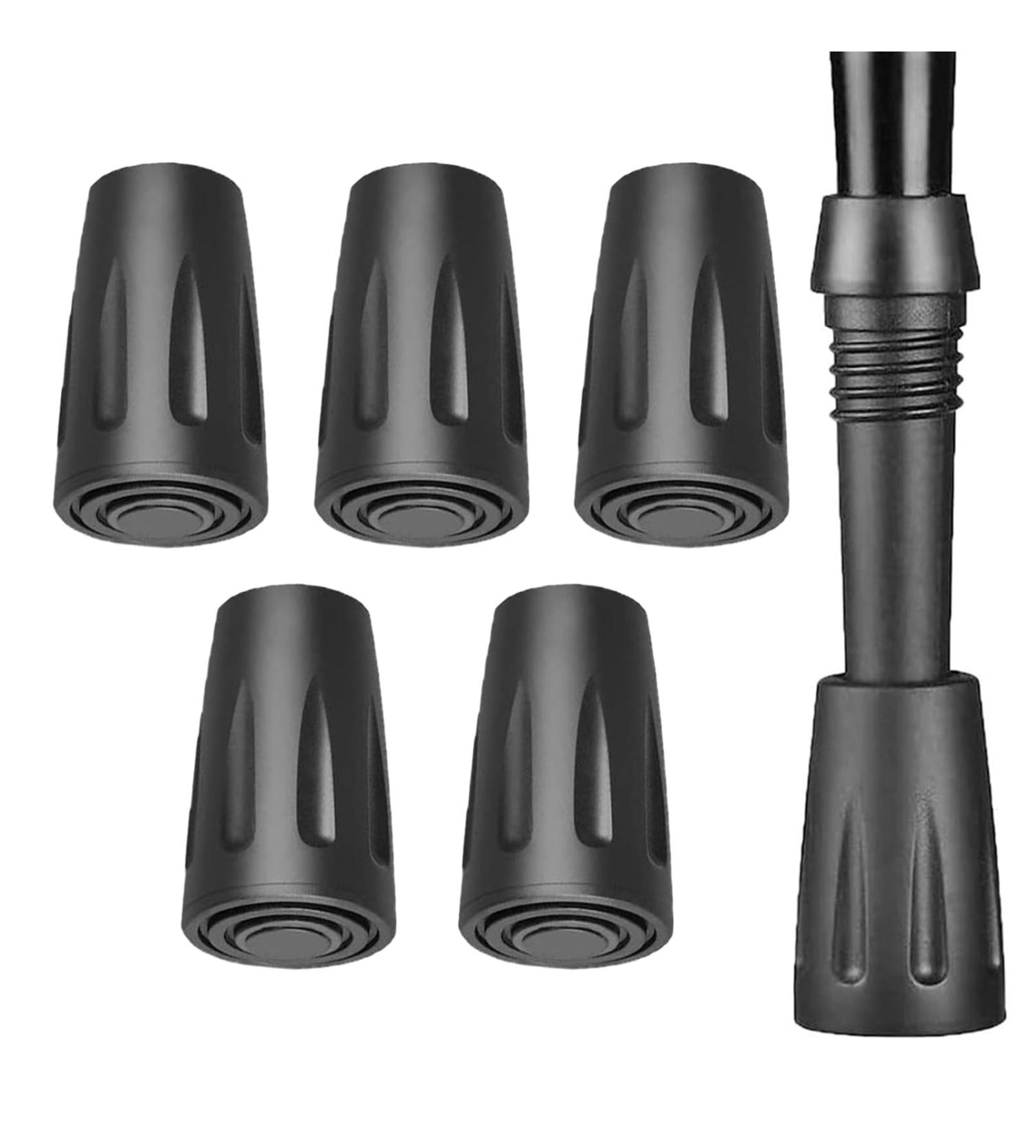 Rubber Tips for Canes - Rubber Cane Tips | Walker Replacement Tips for Seniors Rubber Leg Tips Cane Accessories Rubber Feet Welts - Buy Online on GoSupps.com