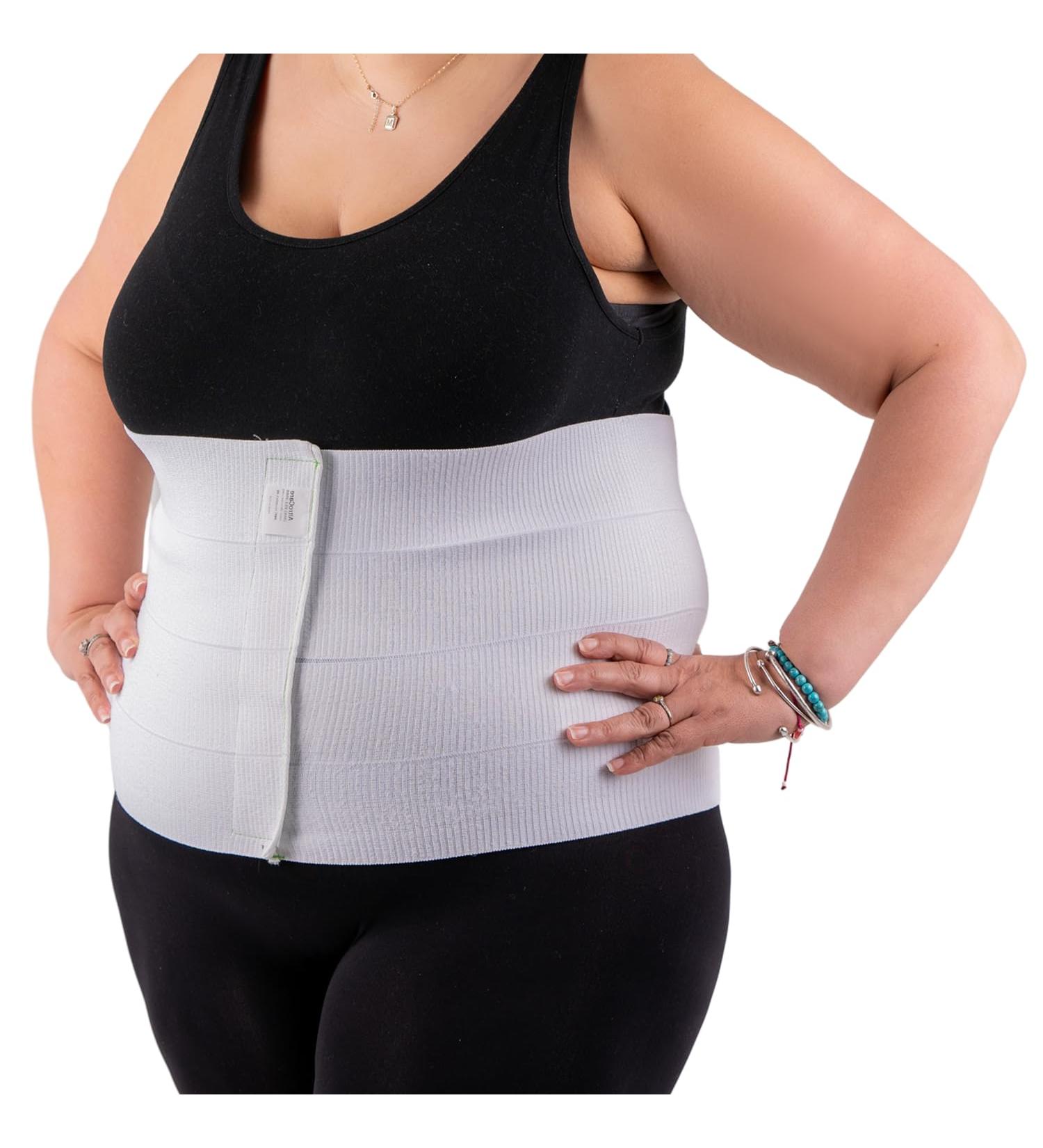 Buy Plus Size Post Surgery Abdominal Binder - 4 Panel 12" High Fits 30-45" Waist - Comfortable Support for Recovery - Buy Online on GoSupps.com