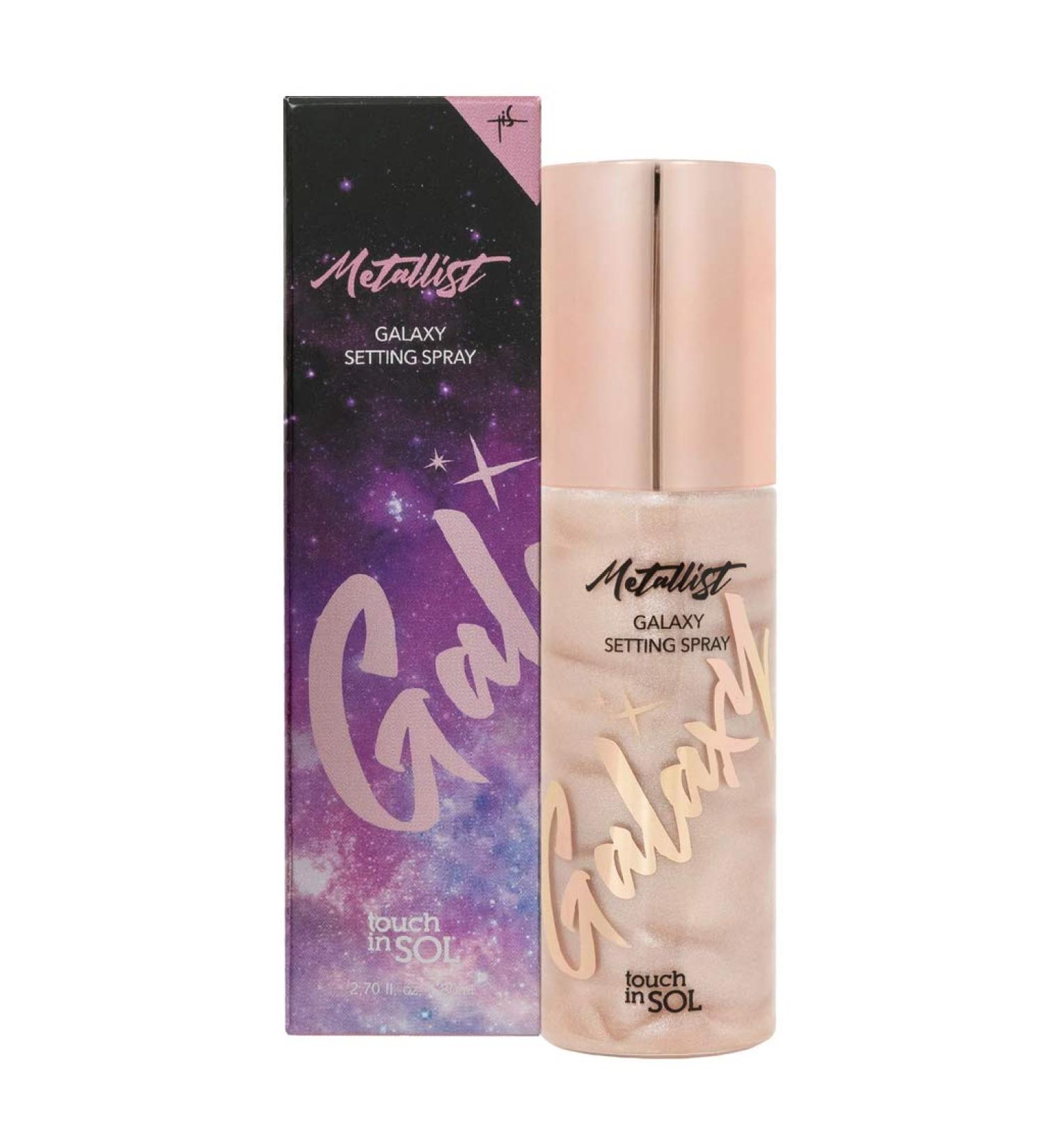Touch in Sol Metallist Galaxy Setting Spray - Long-Lasting Makeup Fixer | 2.7 fl oz - Buy Online on GoSupps.com