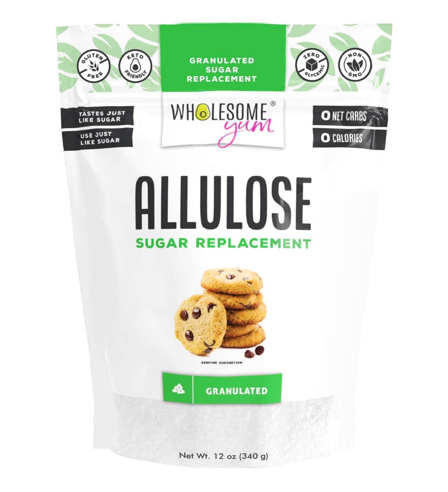 Wholesome Yum Allulose Sweetener Sugar Substitute - 12 Oz. - Buy Online on GoSupps.com
