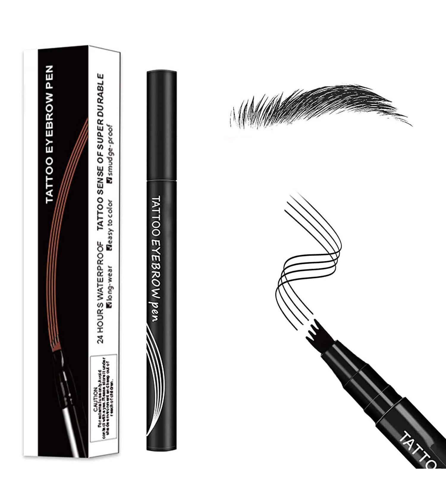 Anjoize 4-Tip Microblade Eyebrow Pen - Waterproof, Smudge-Proof Brow Makeup - Buy Online on GoSupps.com